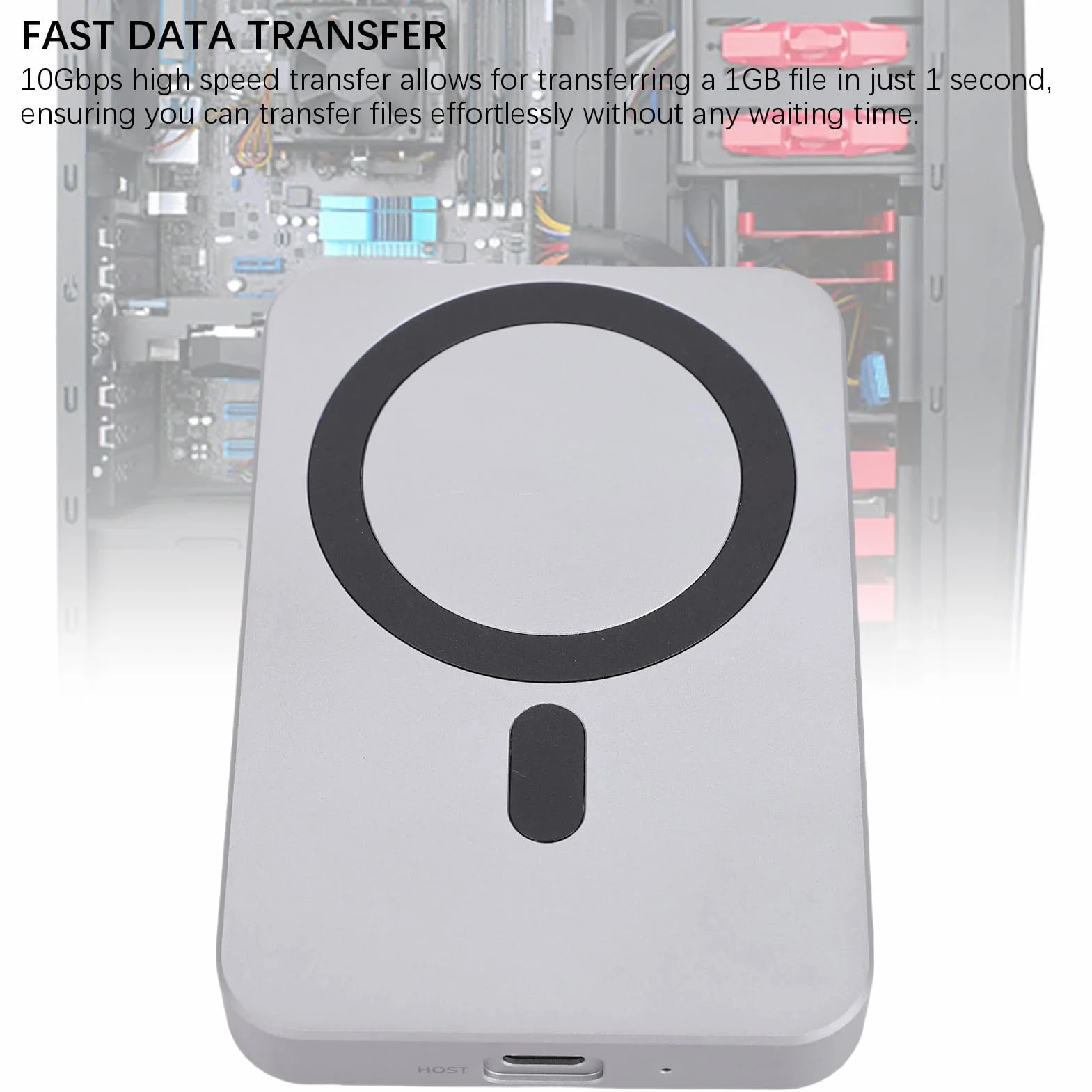 Generic Obudowa SSD M.2 NVMe Przenośny Koncentrator USB A 10 Gb/s do Szybkiego Przesyłania Danych i Filmów 4K 60 Hz dla Entuzjastów Przechowywania Danych
