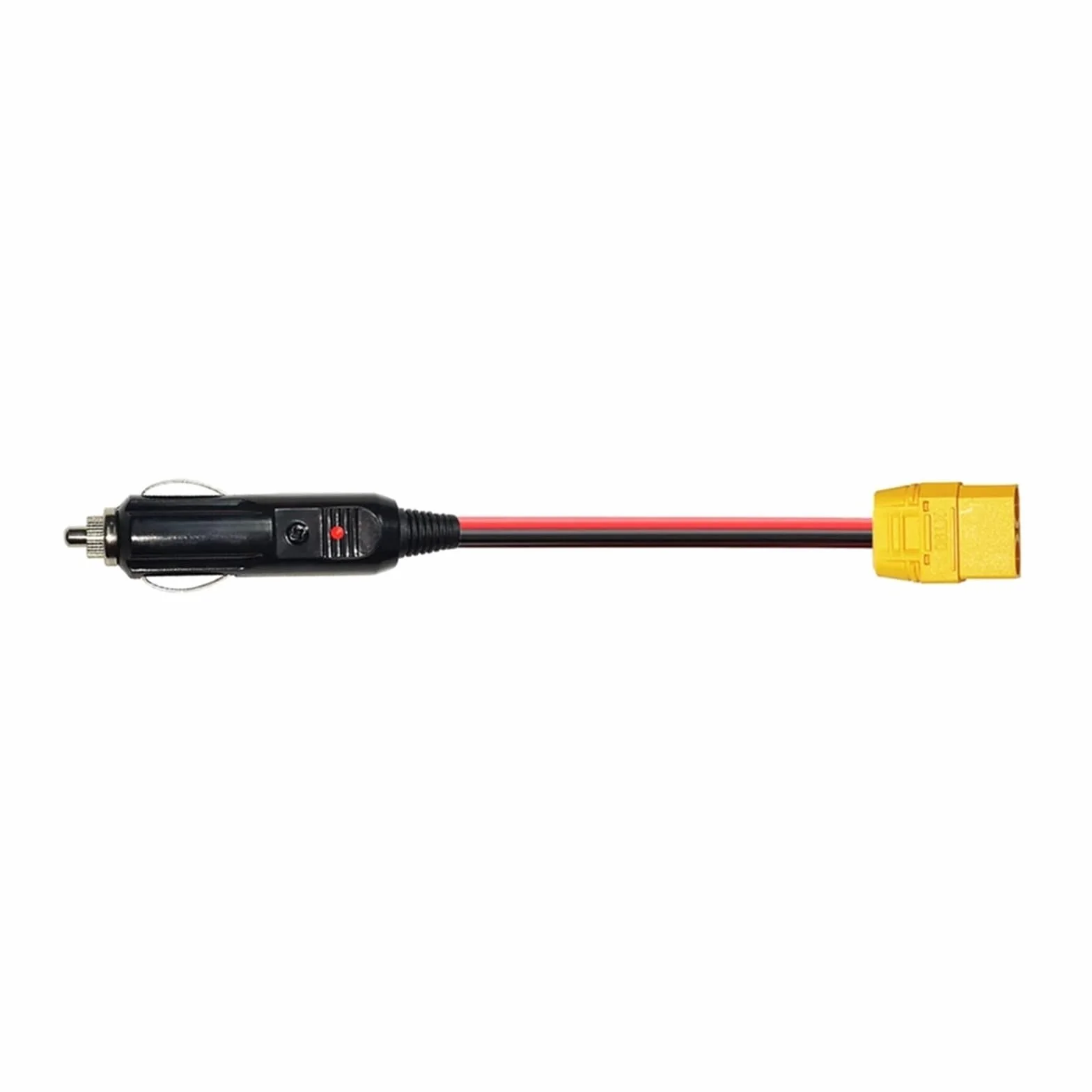 Lighter Charging Cable for Solar Generator Power Station 14AWG złącze żeńskie do samochodu, zapalniczki samochodowej 12 V, 24 V, Heavy Duty Fused