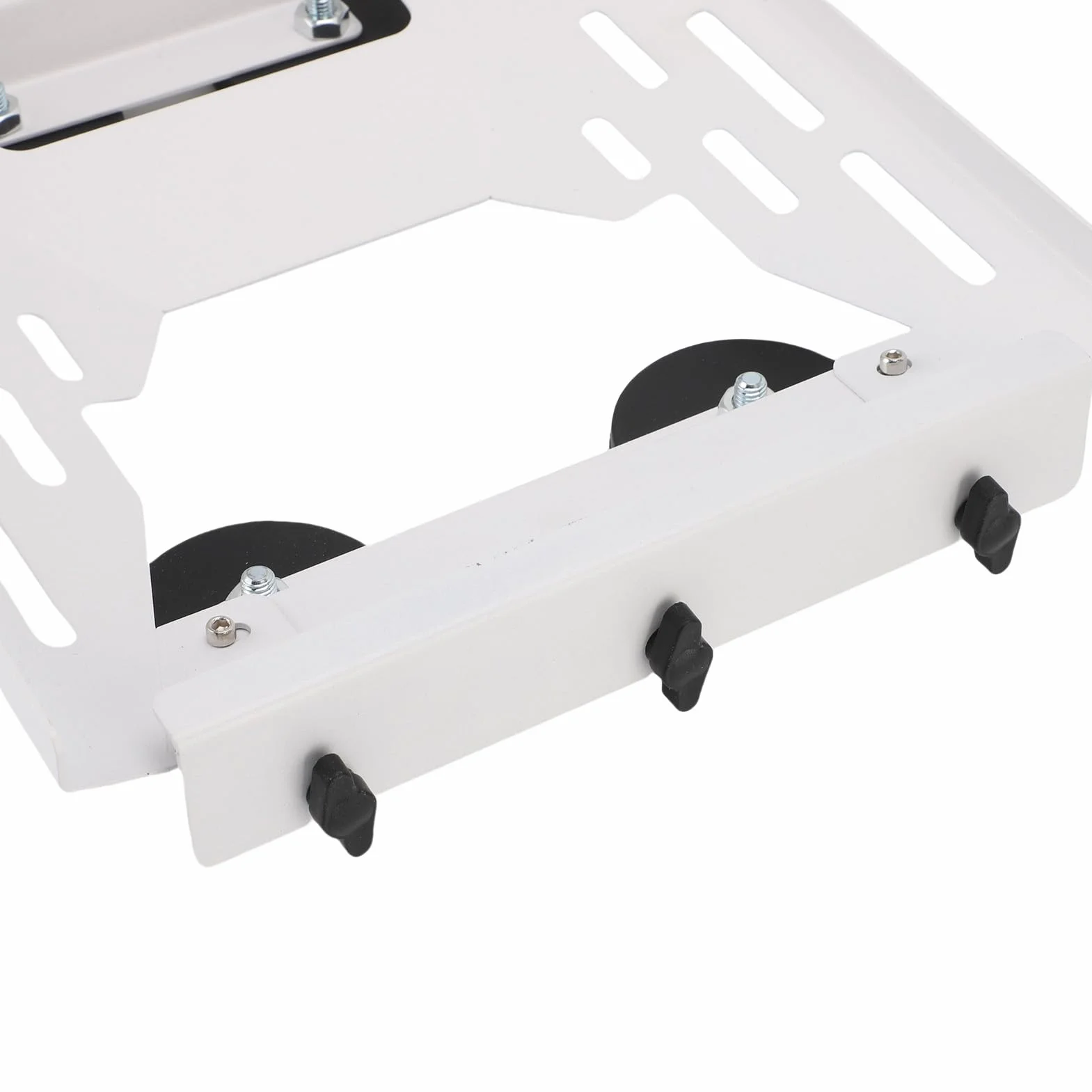 HEEPDD Magnetyczny Zestaw do Szybkiego Montażu 4 Magnesy 264lbs Siła Trzymania Antena Satelitarna Uchwyt na Dach Samochodu do łodzi RV Jacht SUV na Zewnątrz (WHITE)