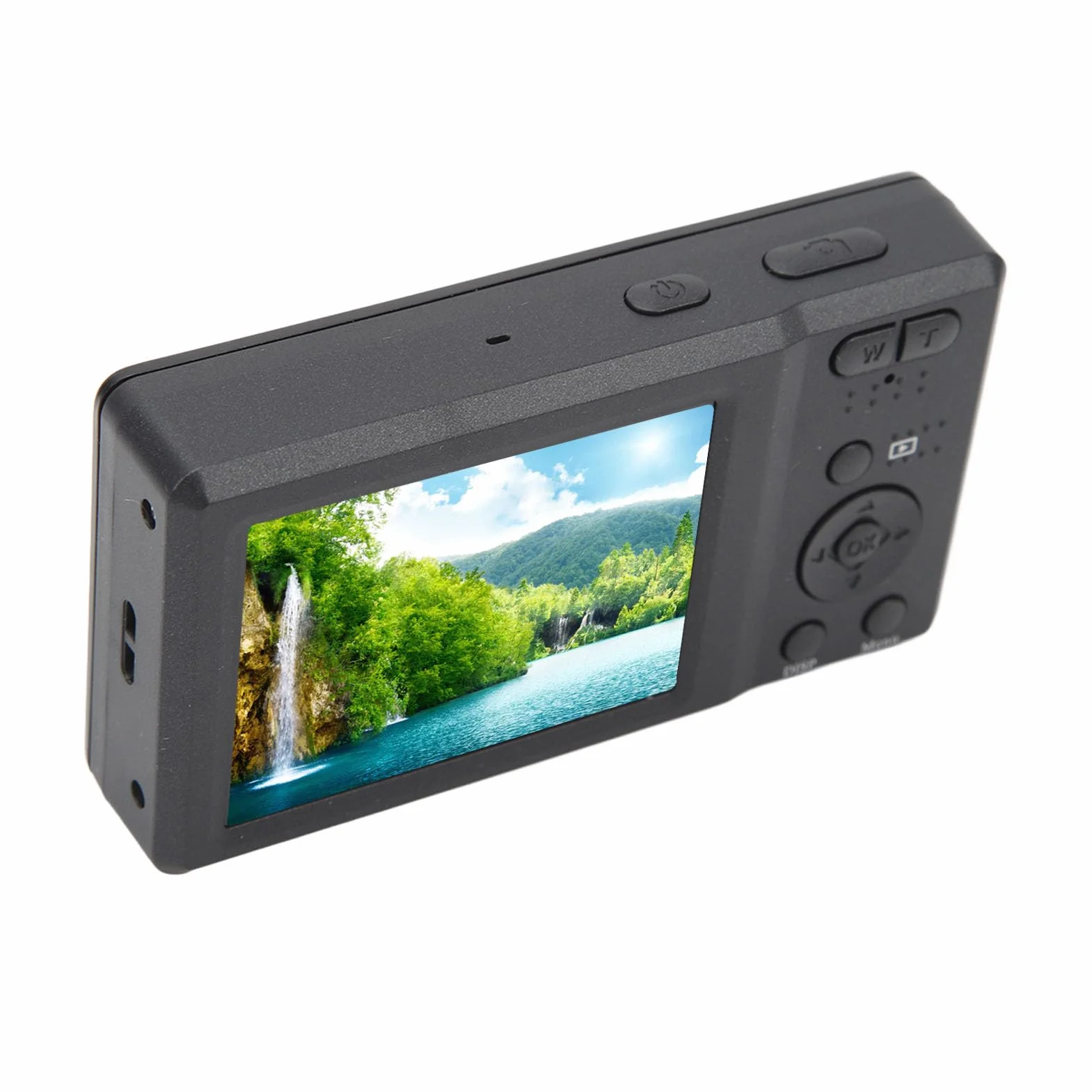 Aparat Cyfrowy Camara Digital 2,7 Cala 4K z 20-krotnym Zoomem Cyfrowym Aparaty Cyfrowe do Podróżowania (BLACK)