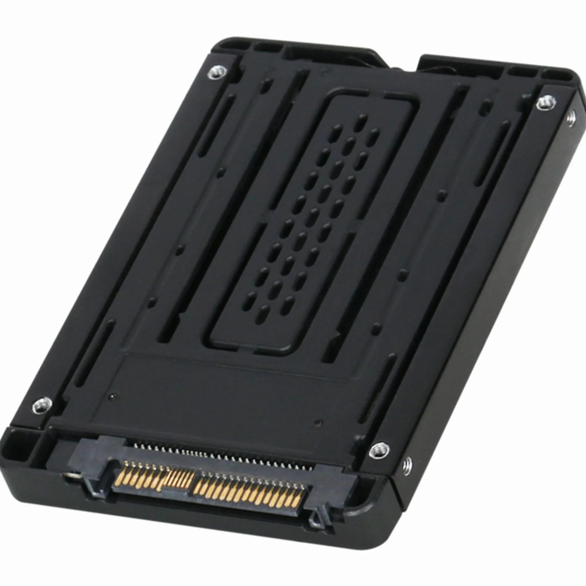 ICY DOCK M.2 NVMe PCIe 3.0/4.0 SSD do 2,5 cala SFF-8639 NVMe U.2 adapter SSD/konwerter z wbudowanym radiatorem (nie jest kompatybilny z SATA) - EZConvert MB705M2P-B