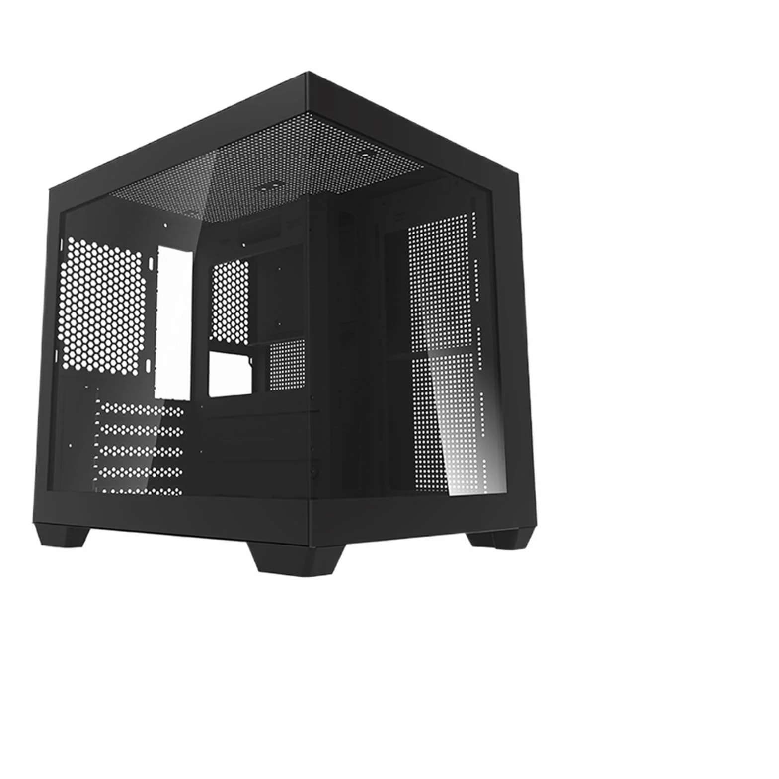 275P obudowa PC widok na morze pokój gamingowy komputer stacjonarny M-ATX ITX płyta główna dwustronna szkło hartowane PC szafa dla graczy