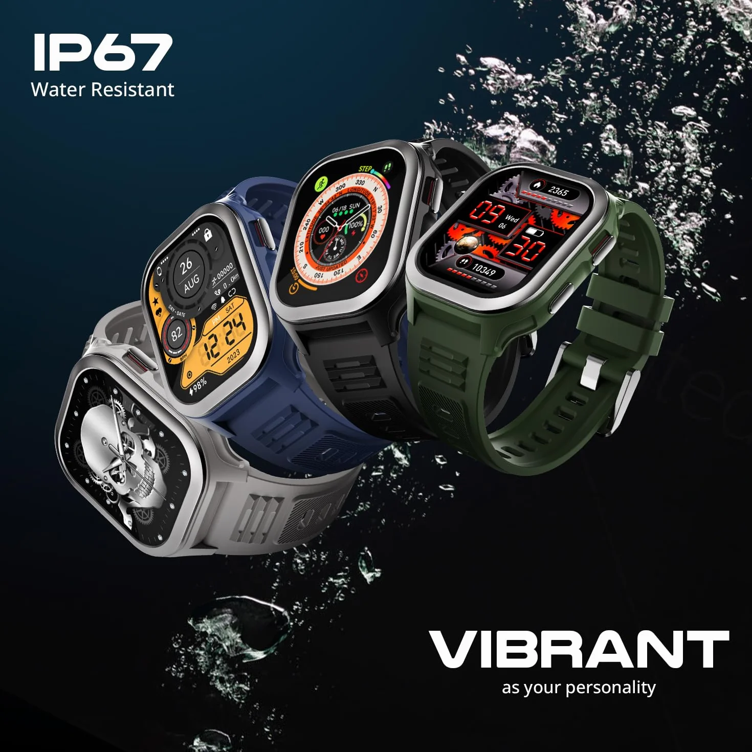 Fire-Boltt 4G Pro Volte Calling Smart Watch - wyświetlacz TFT 5.1 cm, 4G Nano-SIM GPS, Health Suite, tryby sportowe, bateria 400 mAh (czarny)