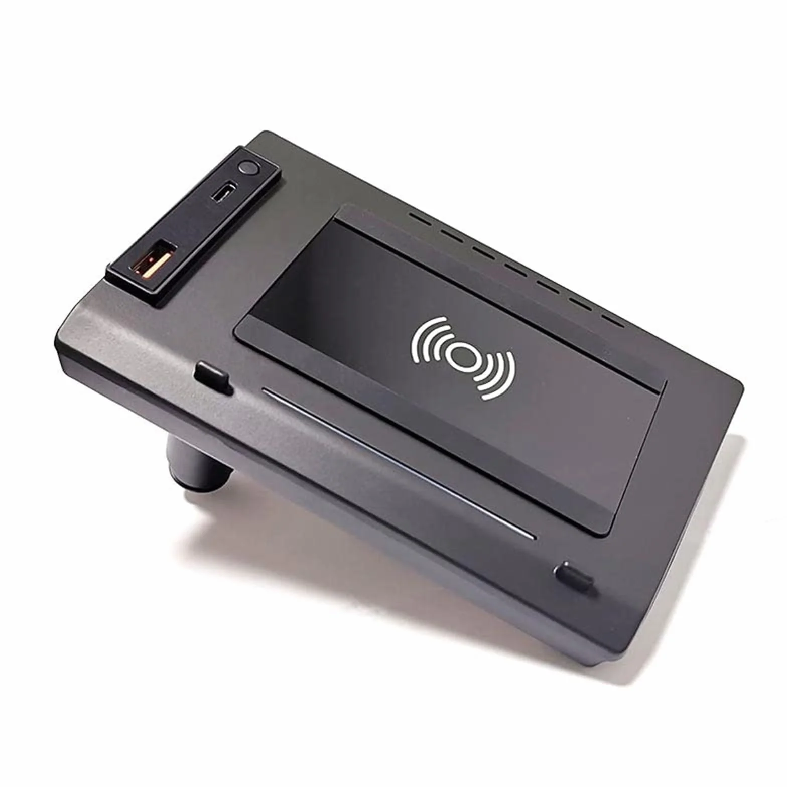 Bezprzewodowa ładowarka samochodowa QI 15w szybka ładowarka do telefonu płyta ładująca Pad uchwyt na telefon, dla, A6 C8 S6 RS6 A7 S7 RS7 2019 2020 2021 Bezprzewodowa ładowarka samochodowa