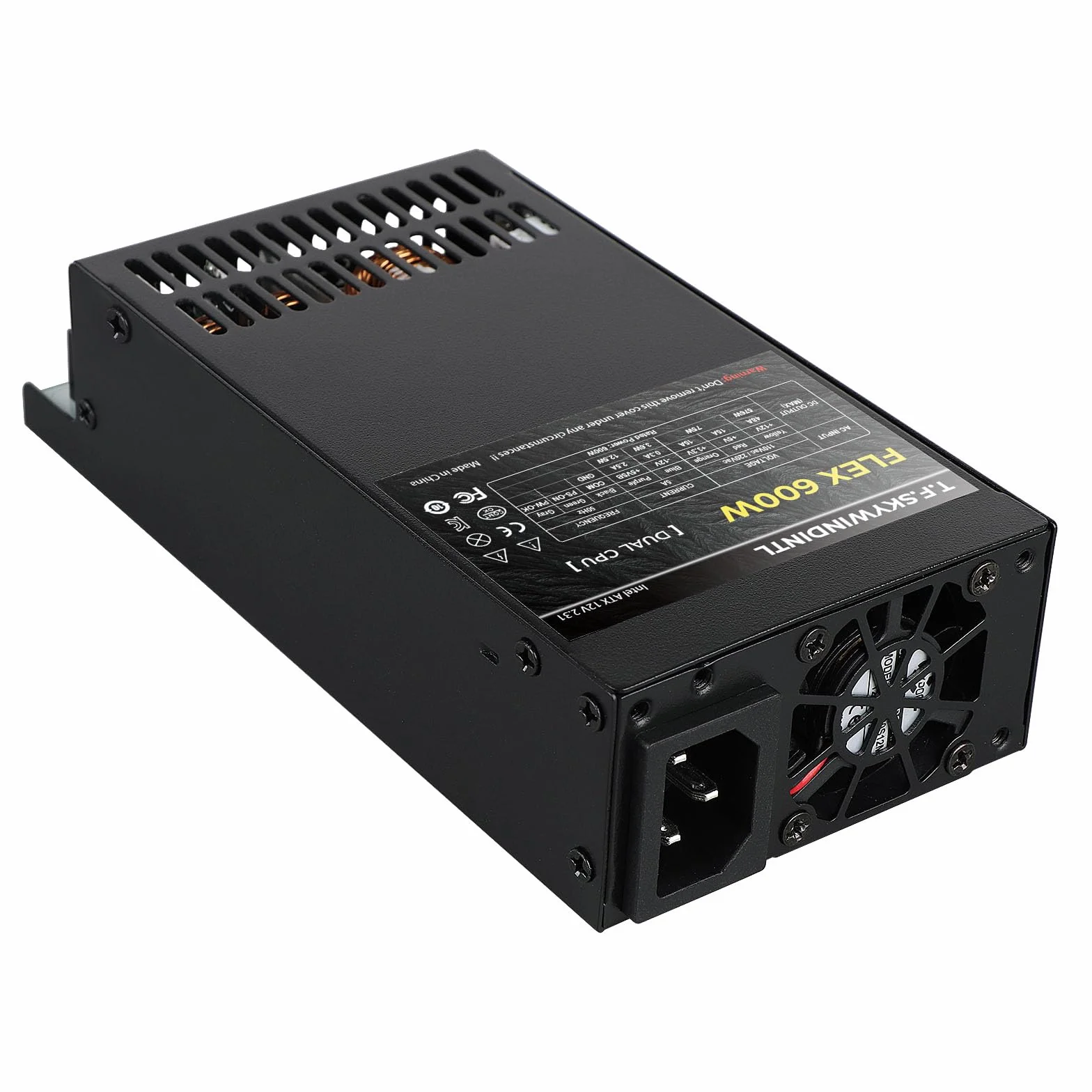 Elastyczny zasilacz 600 W pełni modułowy zasilacz 110/220 V podwójne złącze procesora Ultra cichy zasilacz do komputera PC serwera POS AIO system