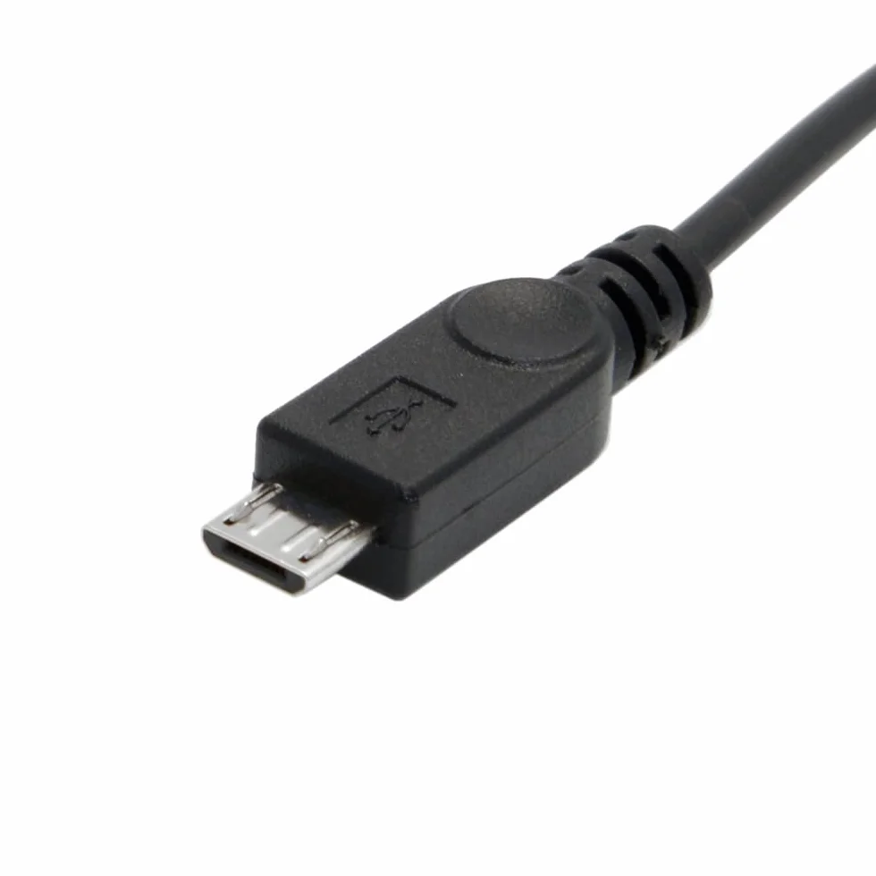 Adapter USB-C na MicroUSB, 2-portowy, AWG 28, czarny Micro USB żeński na USB-C typ C USB 3.1 Micro USB męski rozdzielacz przedłużający kabel do ładowania