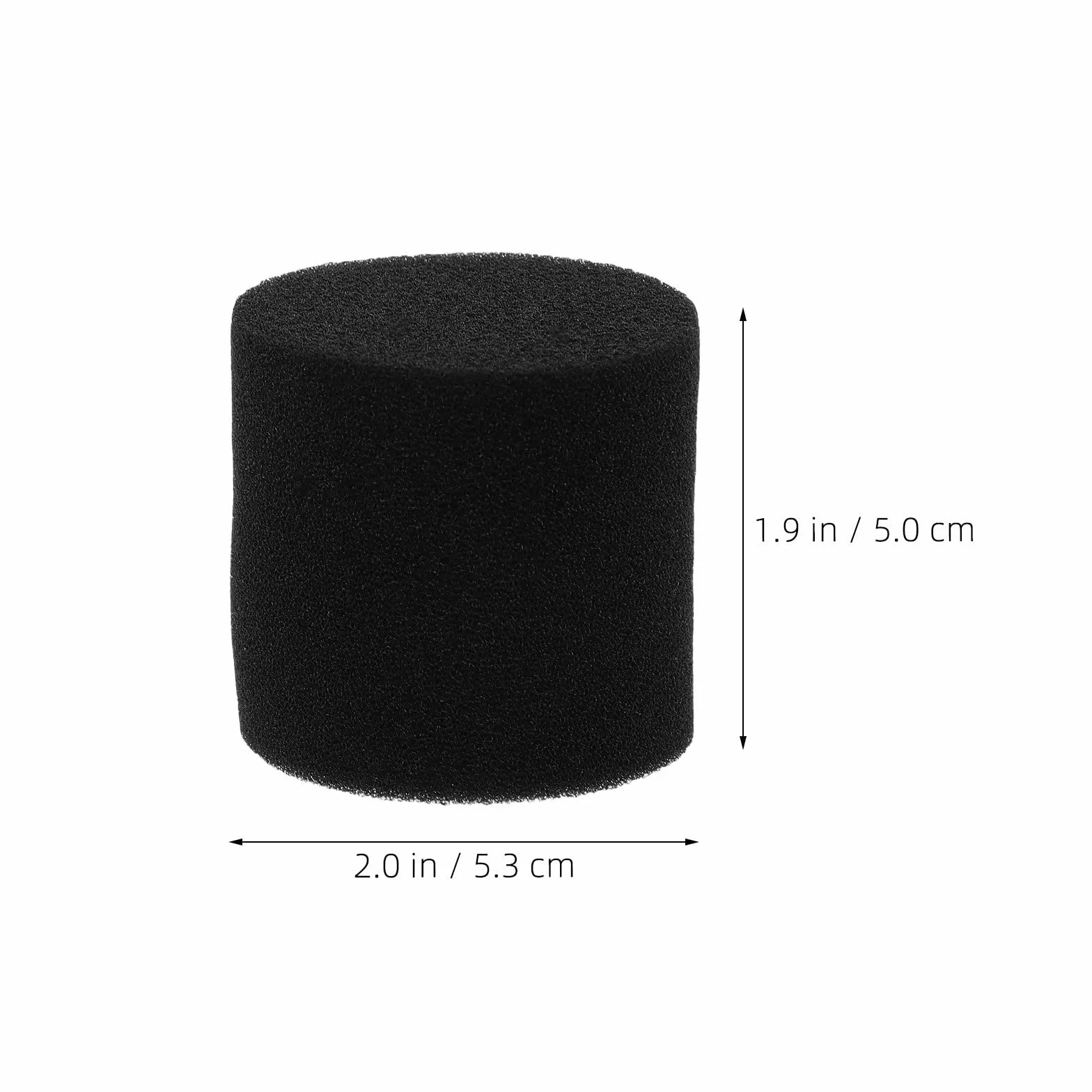 SHINEOFI 4 szt. gąbki zaślepiające rurkę portu subwoofera - 53 x 50 mm, zatyczka o dużej gęstości do otworu wentylacyjnego w obudowie głośnika - gąbka zaślepiająca rurkę bass-reflex DIY dla lepszej