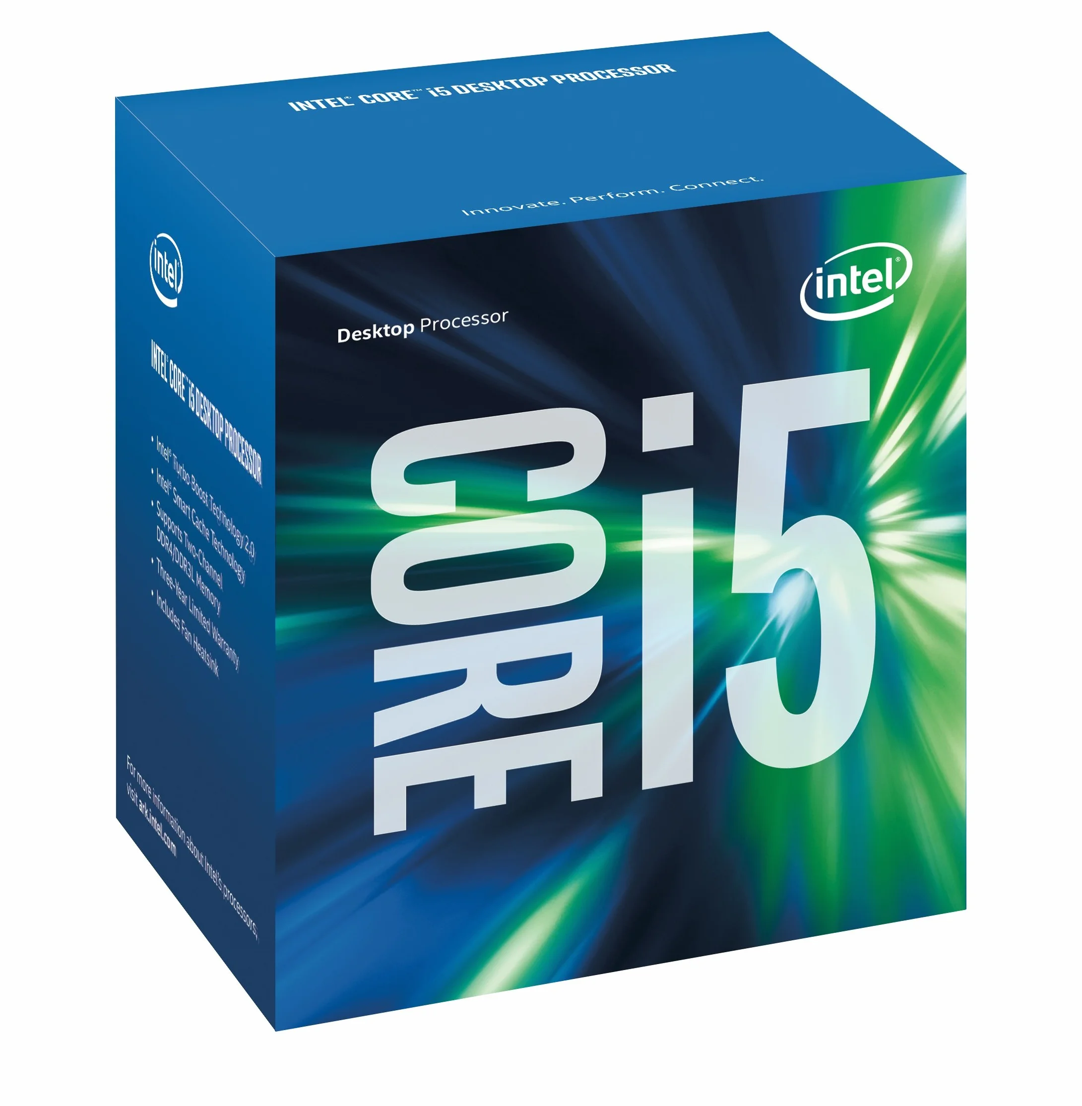 Intel Core i5-7600 - Procesor z technologią Kaby Lake (Socket LGA1151, Częstotliwość 3,5 GHz, Turbo 4,1 GHz, 4 rdzenie, 4 wątki, Intel HD Graphics 630)
