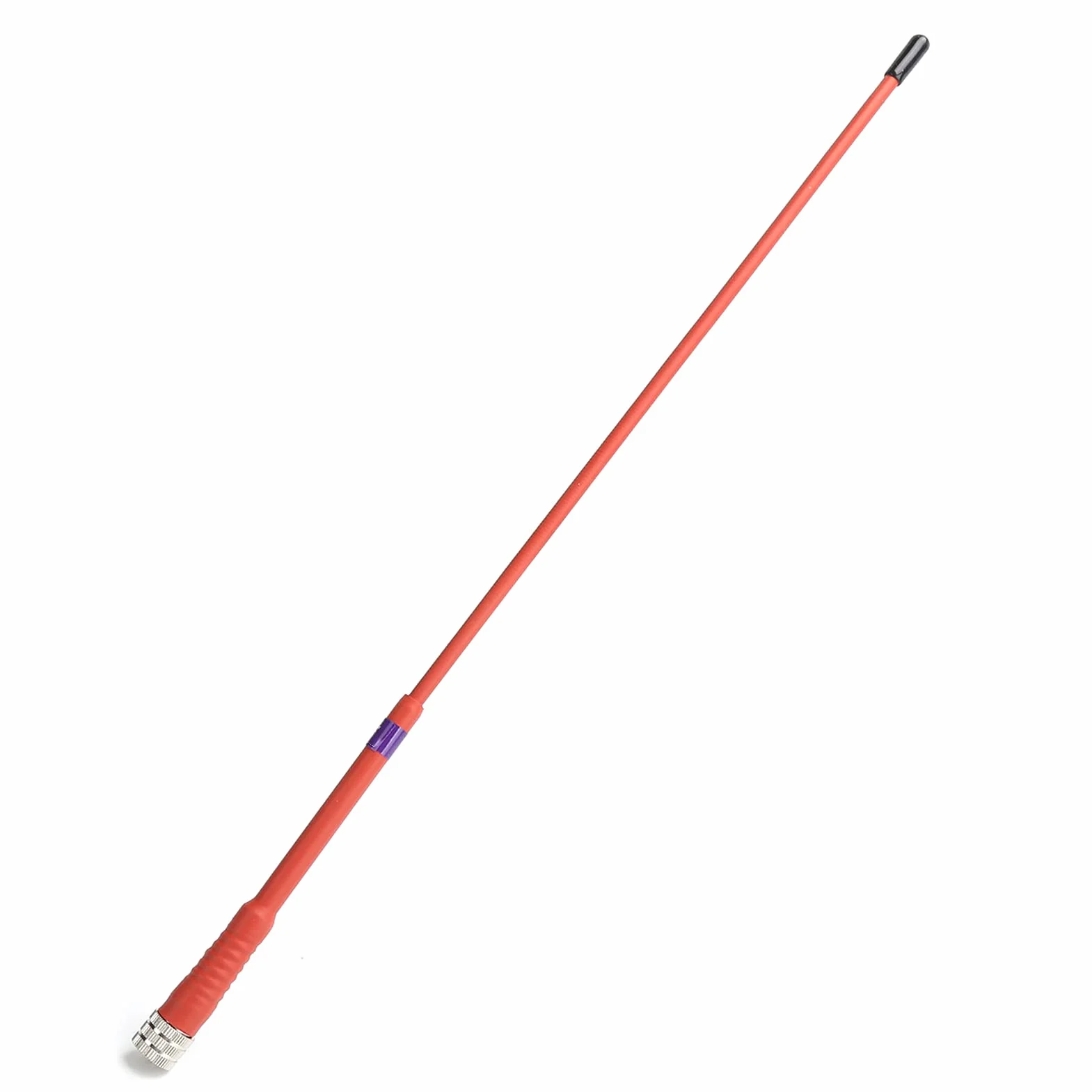 Antena, Ręczna Antena z Miękkiej Gumy o Dużym Wzmocnieniu 136-174 MHz dla GPS Astro 430320900220 / Alpha 50100(czerwony)
