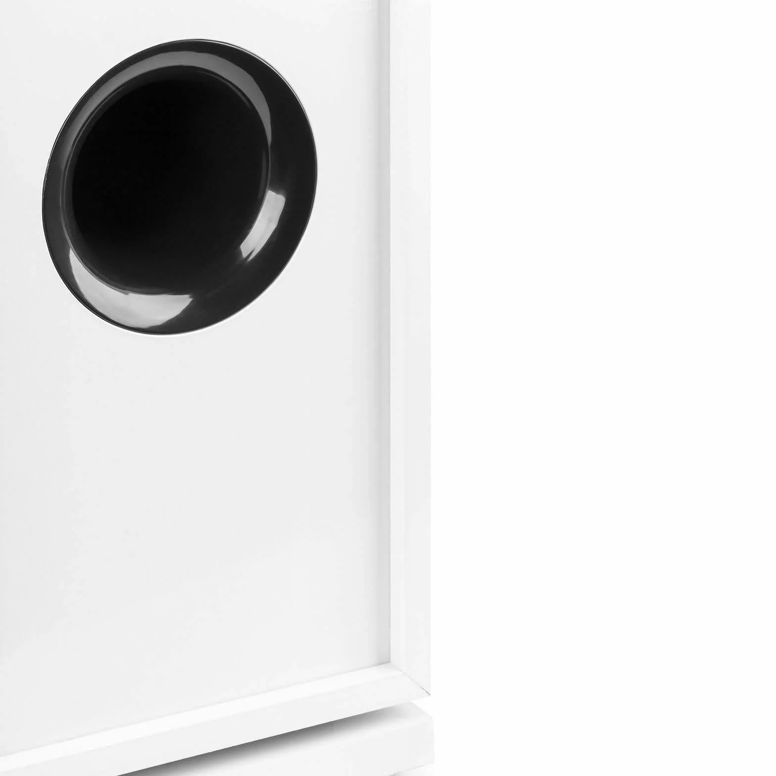 Fenton SHF80W Hifi Speakers 500W - Stylowy 3-drożny zestaw głośników High-End - 3 Woofery + Głośniki wysokotonowe - muzyka, filmy i gry - biały