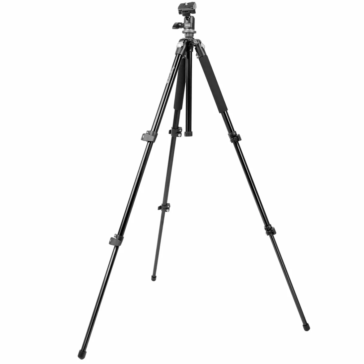 Mantona Scout Trekking 2 w 1 zestaw (łącznie z plecakiem trekkingowym i statywem do aparatu Scout 142 cm, nadaje się do lustrzanek cyfrowych i systemowych, z ochroną przed kradzieżą)