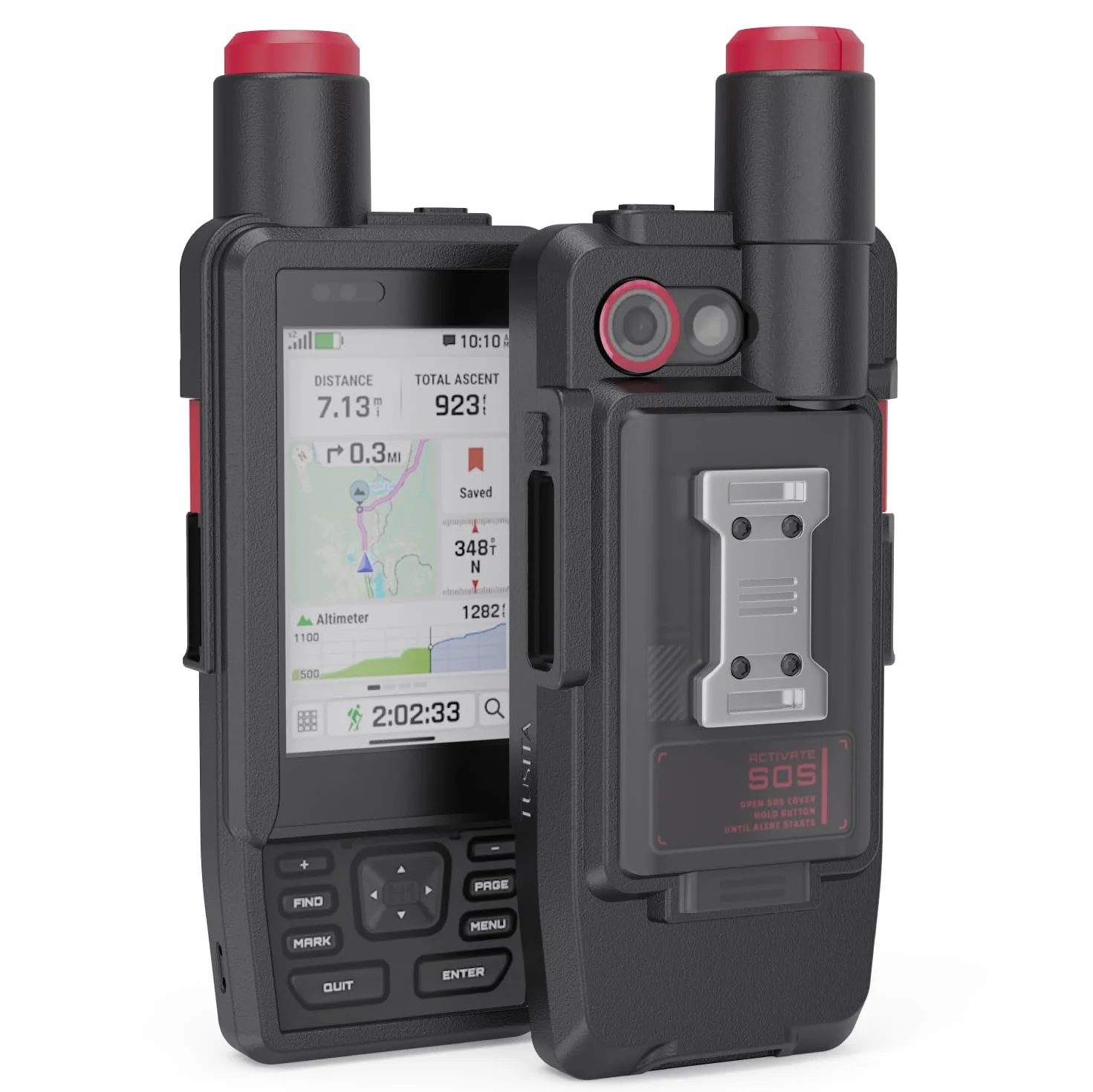 TUSITA Silikonowe Etui Kompatybilny z Garmin GPSMAP H1, H1i Plus GPS Handheld - GPS Systemów Akcesoria