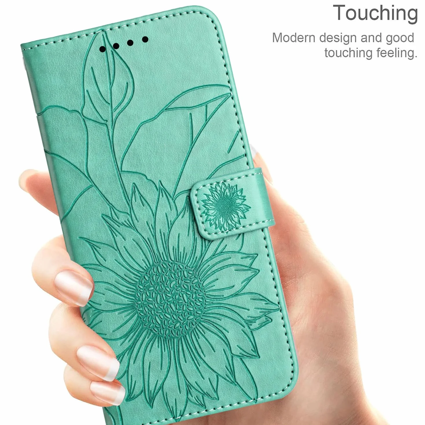 Etui z klapką do iPhone'a 15 Pro Max/15 Pro/15 Plus/15, etui na telefon odporne na wstrząsy z przegródką na karty, zapięciem magnetycznym, portfel ze skóry, czerwony, 15