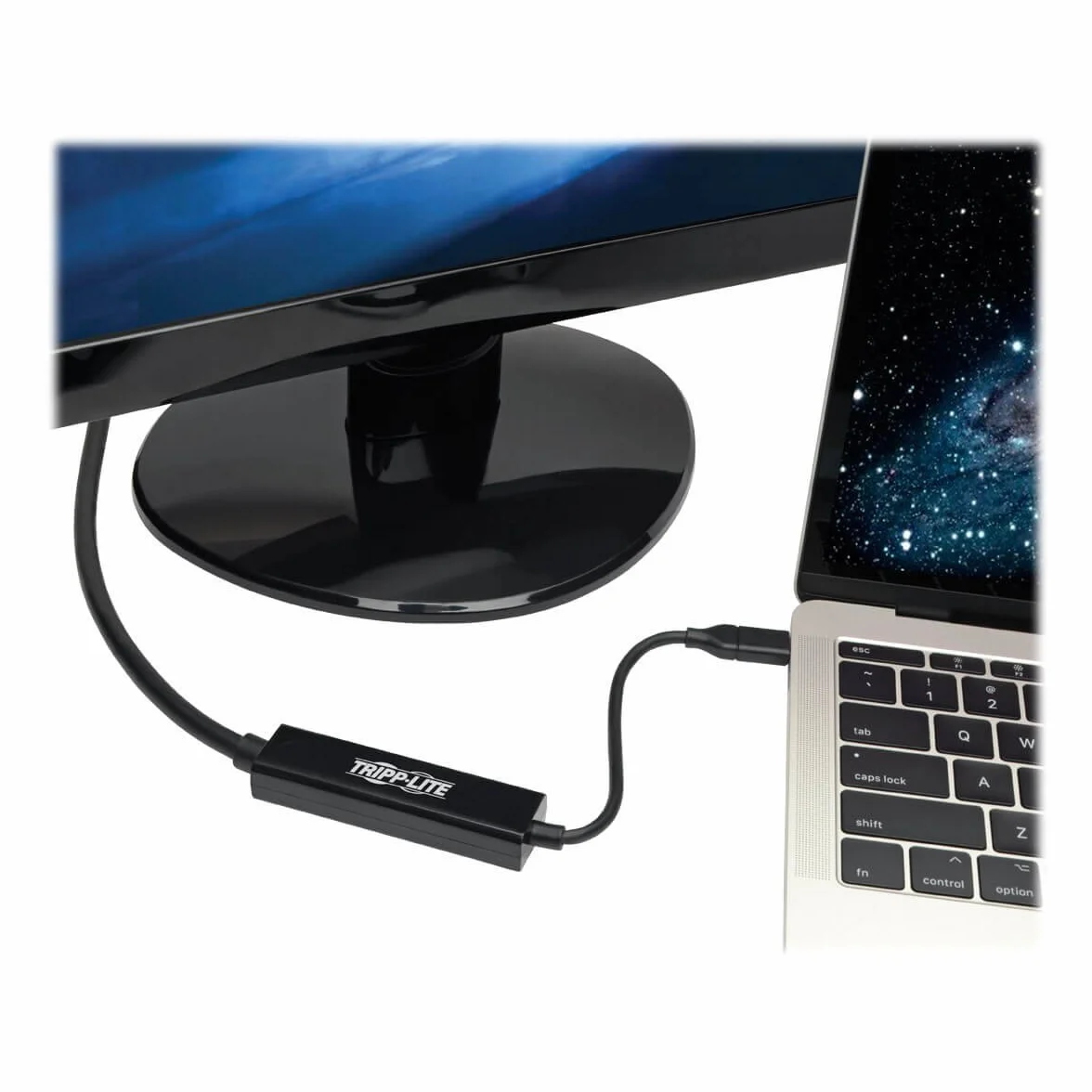 Tripp Lite USB-C (typ C) till DisplayPort-kabel, USB 3.1 Gen 1, Thunderbolt 3 kompatibel, 4K x 2K @ 60Hz 1.8 M