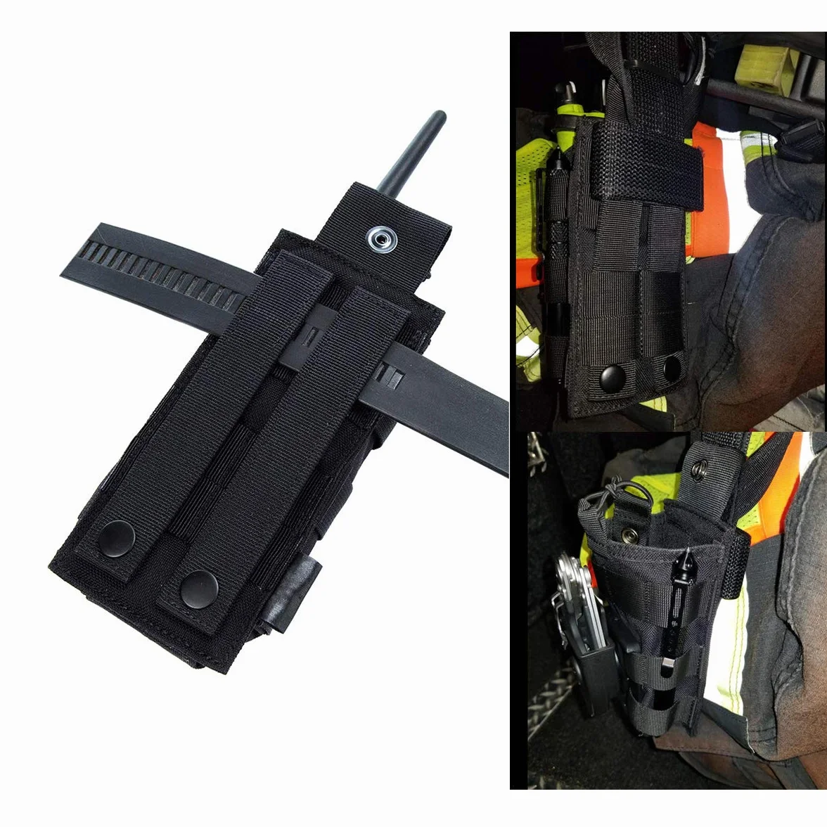 Kabura na radio Molle Tactikal, wielofunkcyjna torba Walkie Talkie, uchwyt radiowy, krótkofalówka do Baofeng, Motorola, Midland CB