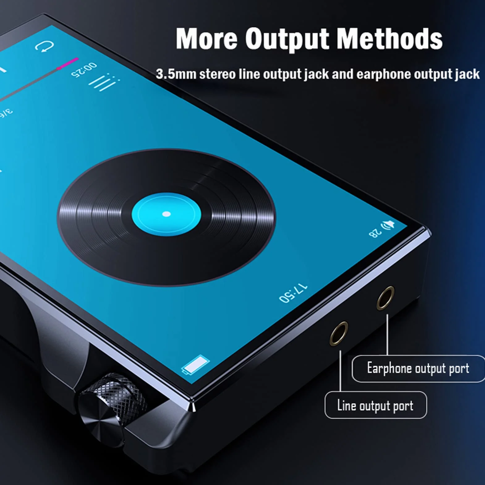 Odtwarzacz MP3 z Bluetooth, Q8 4,0-calowy w Pełni Dotykowy Ekran Odtwarzacz MP3 MP4 dla Androida 9.0, 16G 3800mAh Bezstratny Odtwarzacz Muzyczny HIFi z Głośnikiem, do 256 GB z (Czarny)