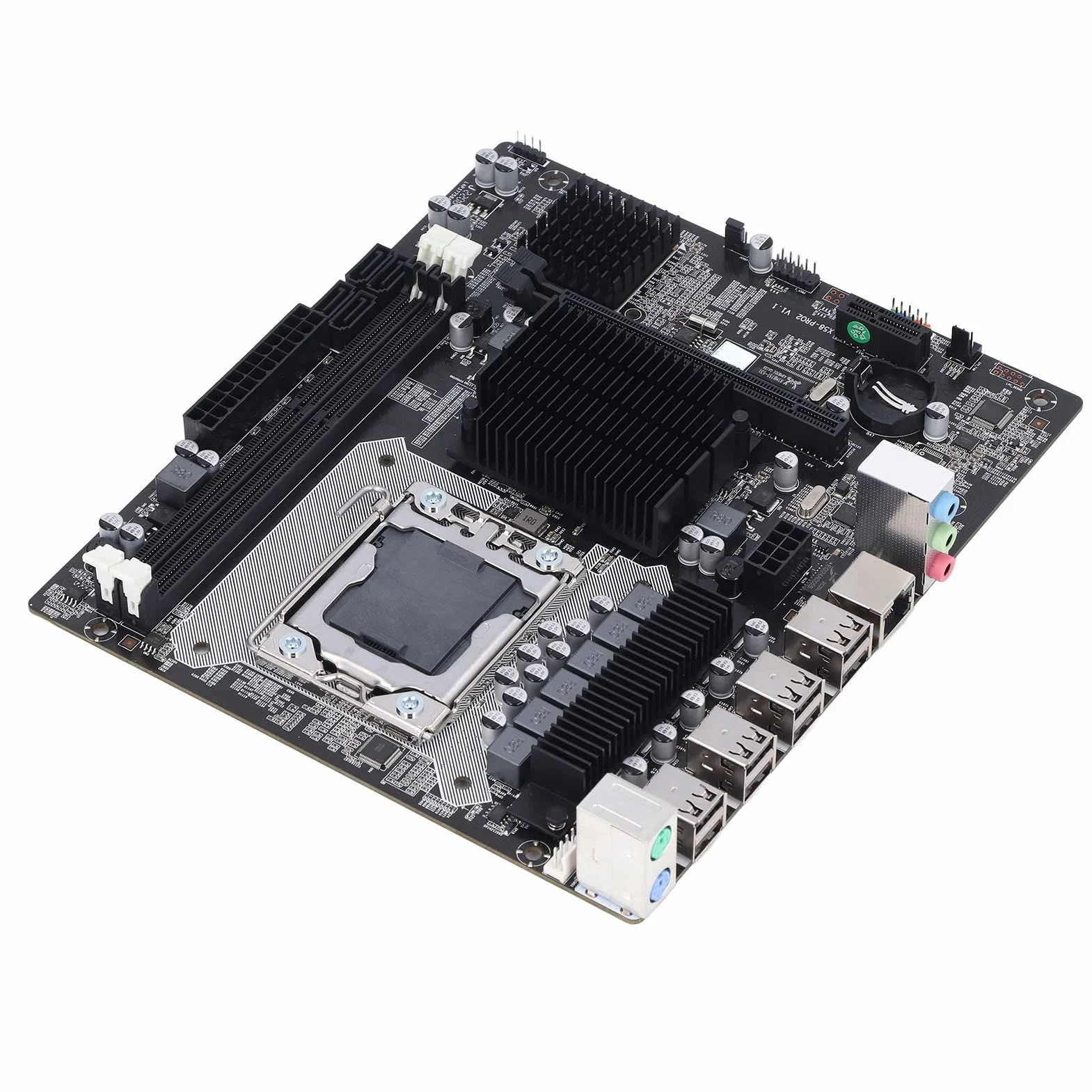 Płyta Główna X58 Płyta Główna do Gier DDR3 2 DDR3 A 1366 Pinów Port E pamięć Port USB2.0 do Komputerów Stacjonarnych Akcesoria Komputerowe