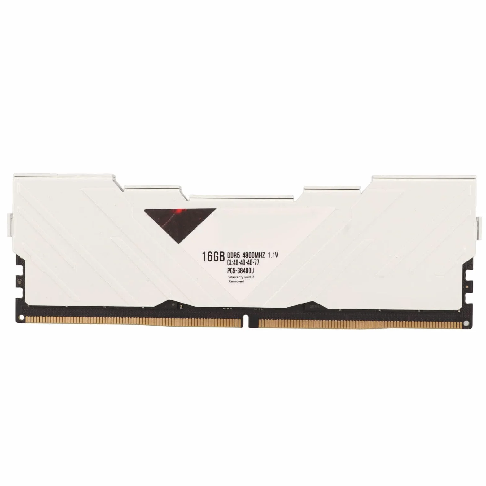 16 GB Pamięci RAM DDR5, pamięć RAM DDR5 4800 MHz Praktyczna przepustowość 38400, Szybka Reakcja na Komputer PC (WHITE)
