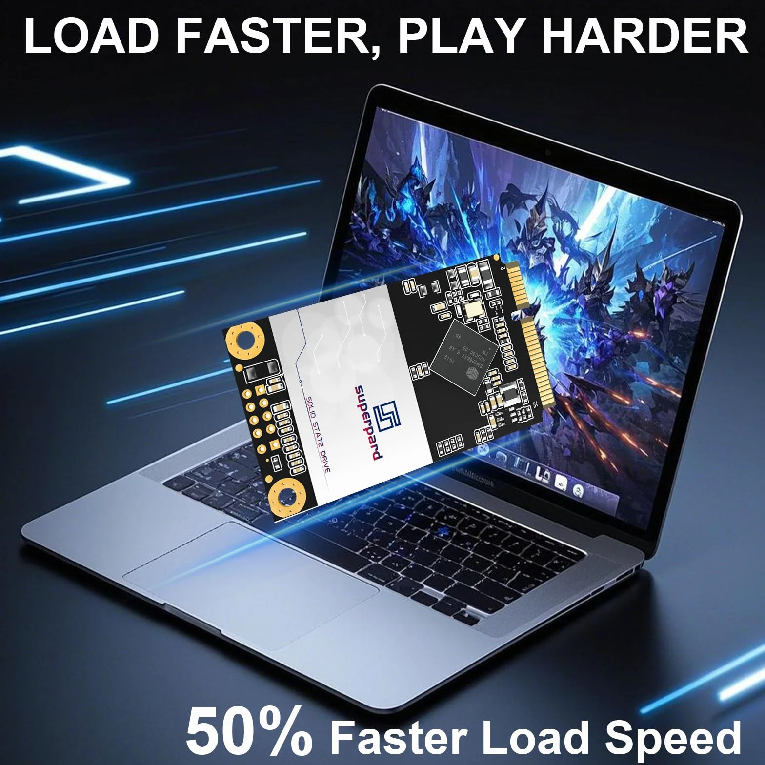 mSATA SSD 128 GB SATA III, wewnętrzny dysk twardy SSD, kompatybilny ze starszymi laptopami i komputerami przemysłowymi