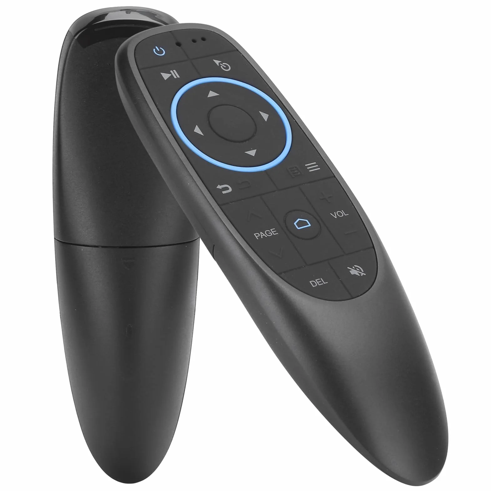 Air Fly Mouse, Bluetooth 5.0 Remote Smart Wireless Control Android TV Box Kombinacje Klawiatury Żyroskop Uchwyt do Gier z Czujnikiem Ruchu dla Android TV Box Wsparcie IR Learning