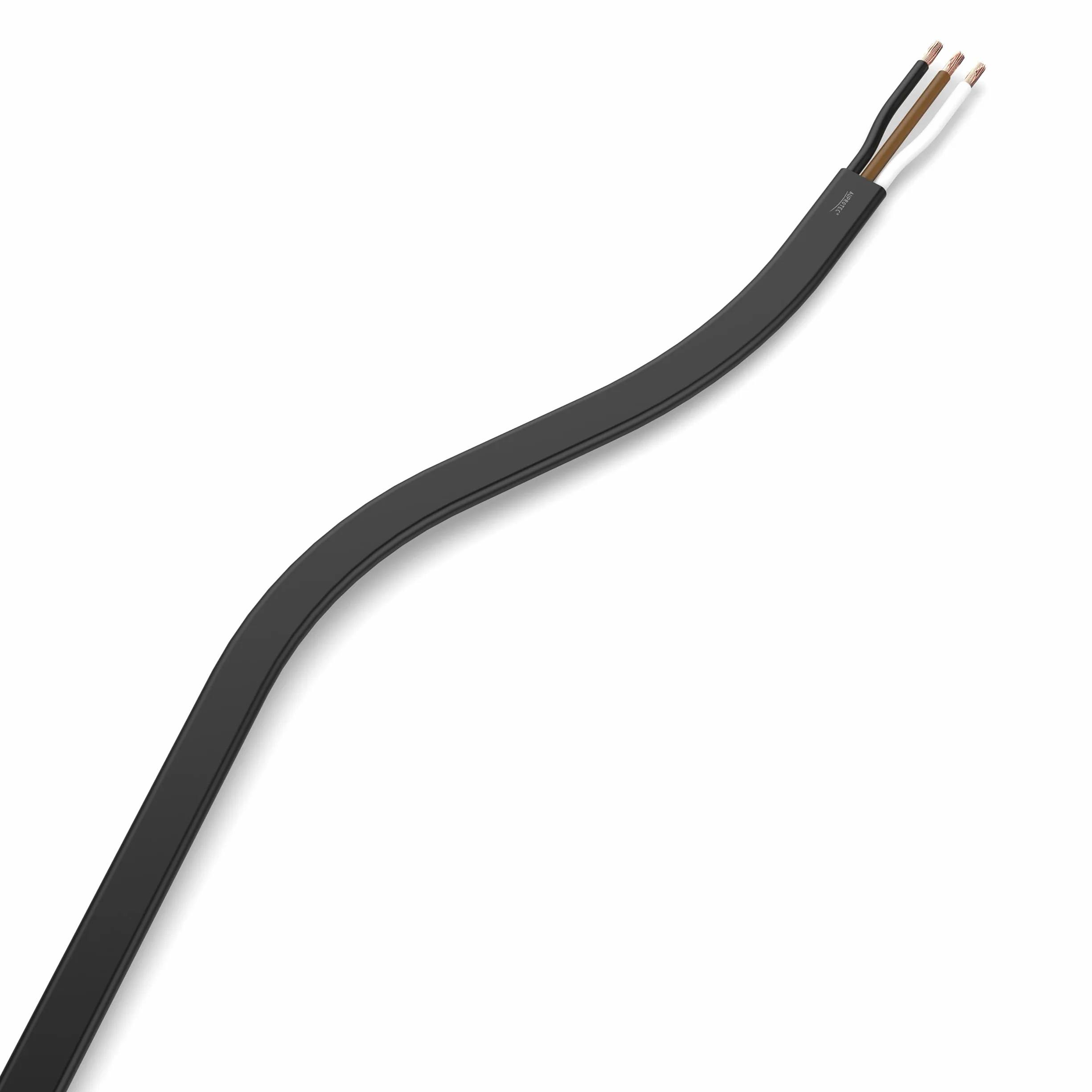 AUPROTEC Kabel samochodowy 3 x 0,75 mm² 20 m płaski FLRYY I płaski kabel do pojazdu/przewód samochodowy do różnych zastosowań, 3-biegunowy kabel nadaje się do przyczep