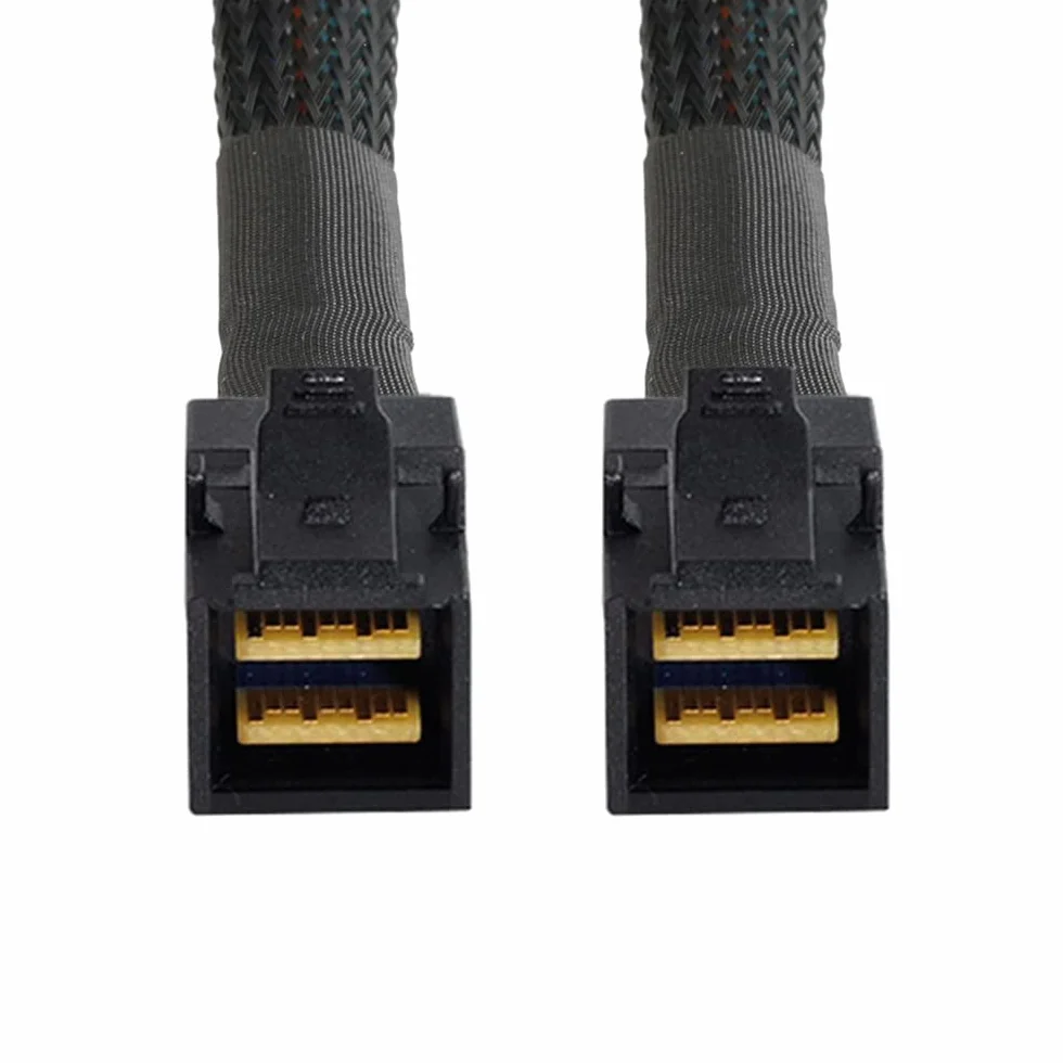 Wewnętrzny Mini SAS HD SFF-8643 do Mini SAS High Density HD SFF-8643 Przewód do serwera dyskowego RAID 50cm