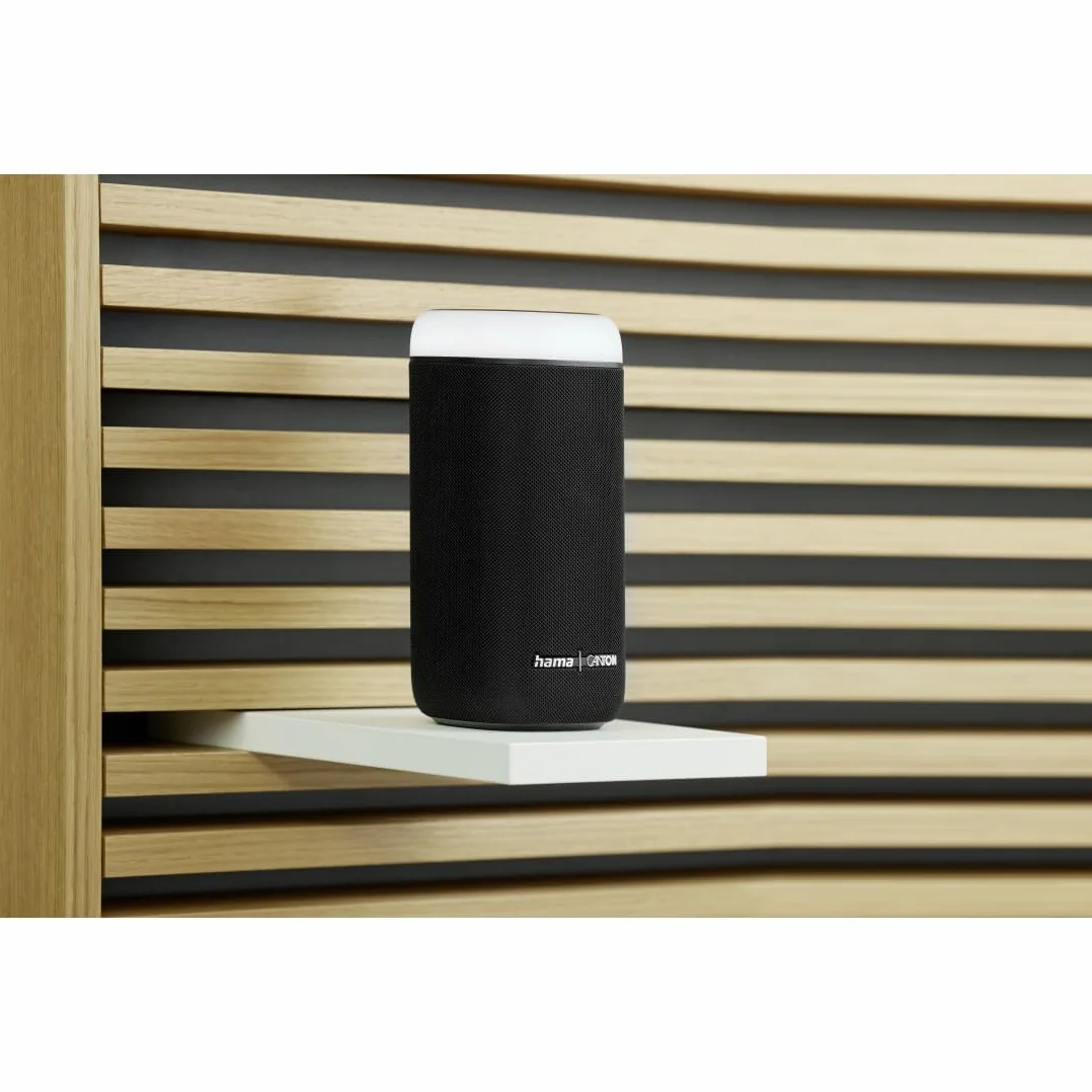 Hama Głośnik Bluetooth, 30 W (wodoodporny IPX4, efekty świetlne LED, 12 godzin pracy na baterii, mały głośnik Bluetooth, muzyka Bluetooth, pudełko na imprezy Bluetooth,