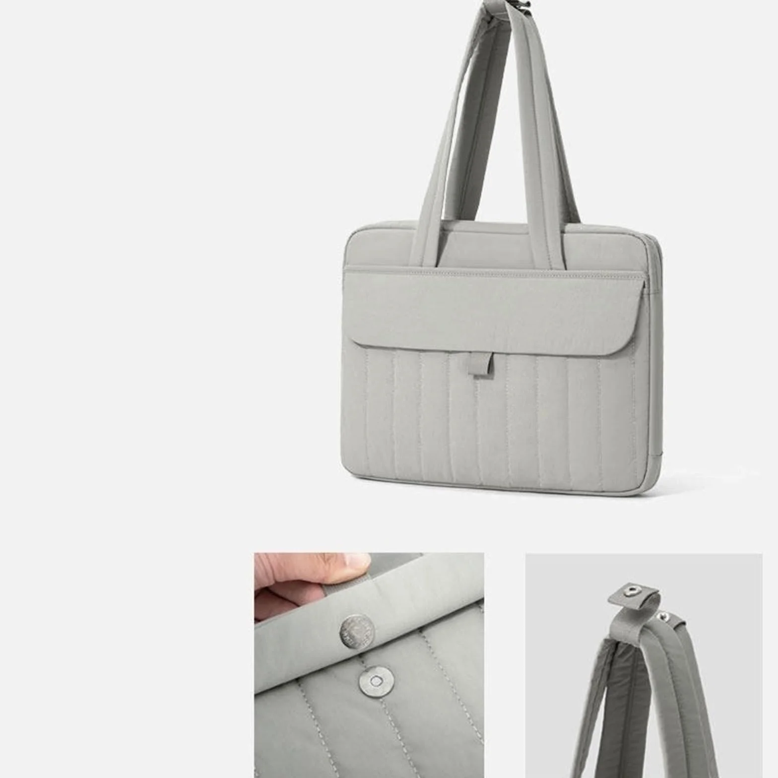 Do biura Minimalistyczna torba na laptopa, torba na ramię, duża pojemność, etui ochronne na tablet 16 cali, przenośne przechowywanie