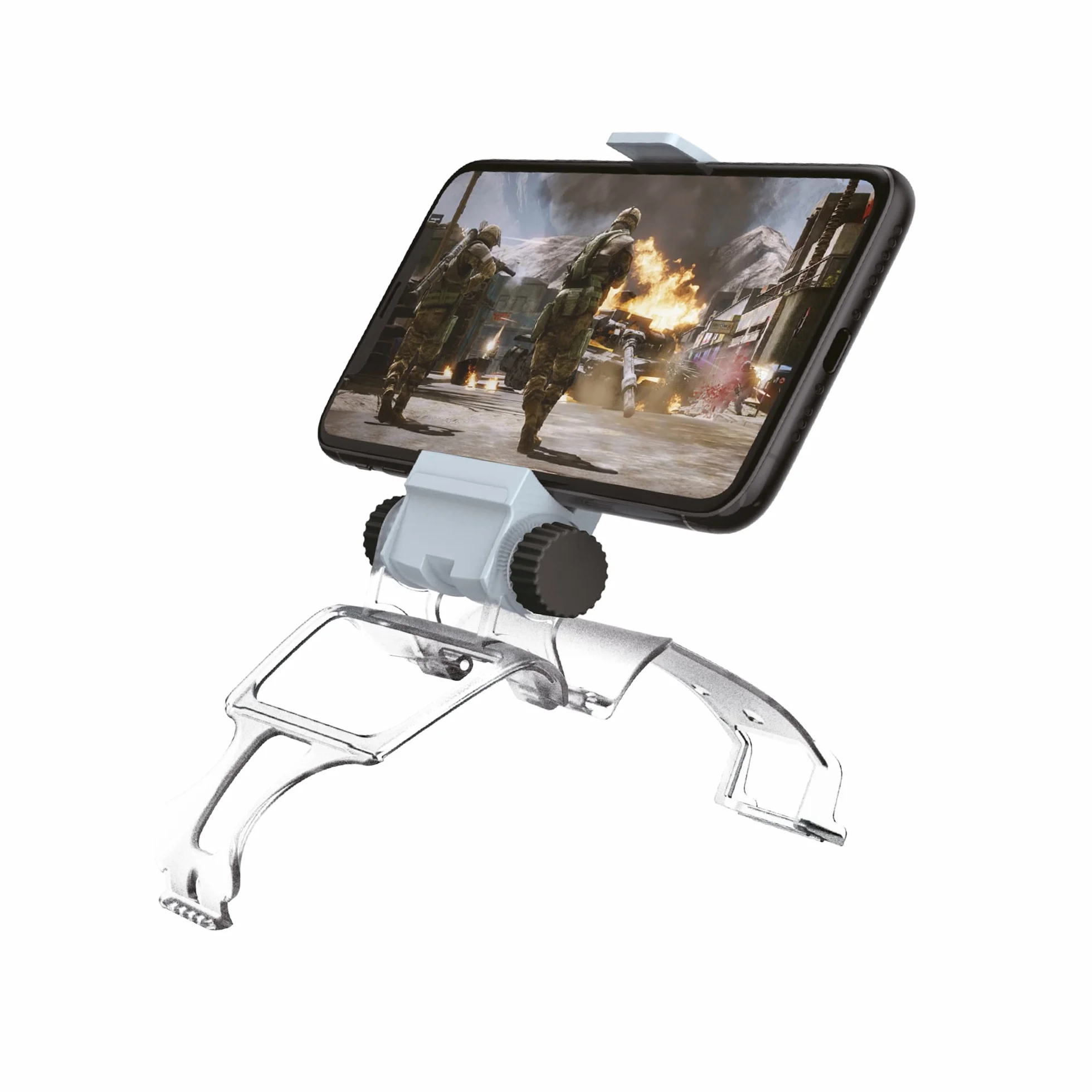 DR1TECH GameGrip5+ Inteligentny klip do kontrolera Dualsense PS5 kompatybilny ze smartfonem iPhone/Android - Obsługa telefonu komórkowego dla Joystick (Kontroler NIE W zestawie)