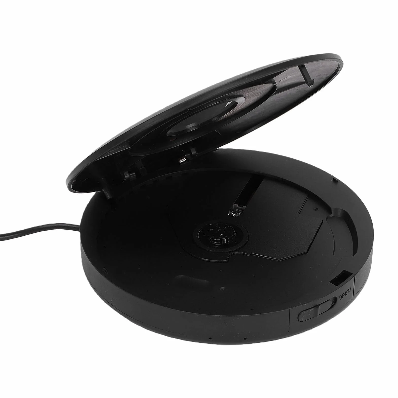 Przenośny Samochodowy Odtwarzacz CD Bluetooth z Interfejsem USB do Odtwarzania Muzyki w pojazdach. Kabel o Długości 1 M