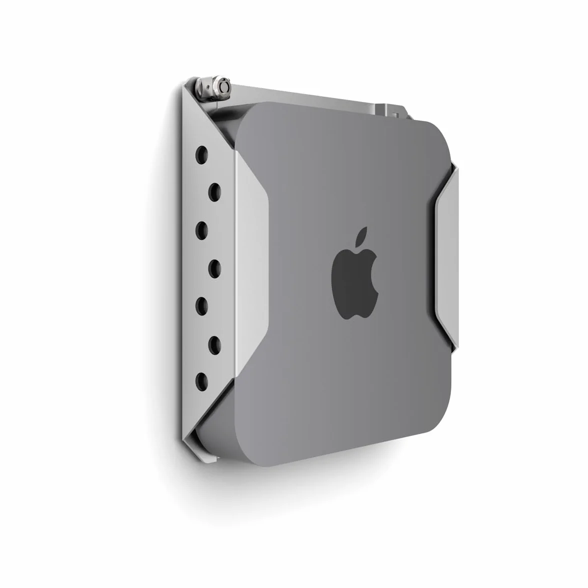 Compulocks Mac mini uchwyt bezpieczeństwa z kluczową głowicą blokującą do wszystkich komputerów Mac mini, w tym 2020 M1 A2348, A1993, A1347 (MMEN76)