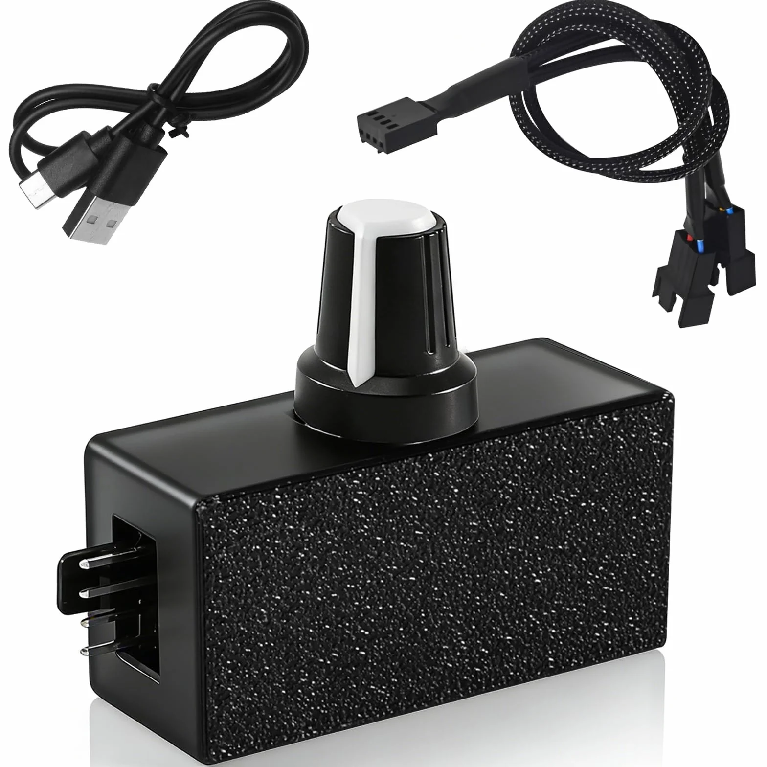 Joycabin PWM regulator prędkości obrotowej wentylatora 4-biegunowy USB typu C 0-100% do chłodzenia wodą