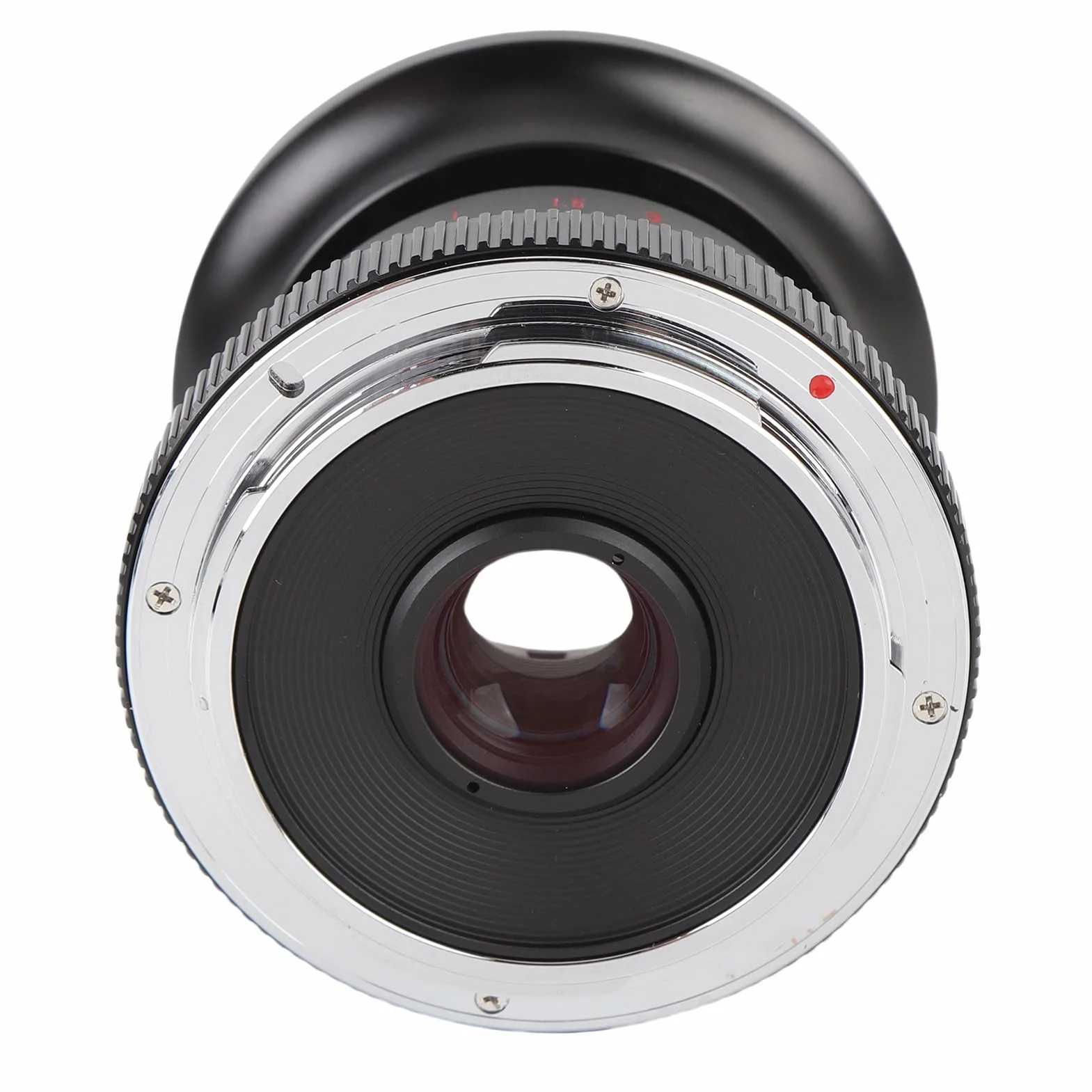 Fabater Obiektyw Stałoogniskowy 12 Mm F2.0 Z ręczną regulacją Ostrości, Obiektyw Portretowy Z Mocowaniem APS C Z do Aparatów Z50 ZFC Z30 Z6I Z7II, Szerokokątny Obiektyw Stałoogniskowy Z (BLACK)