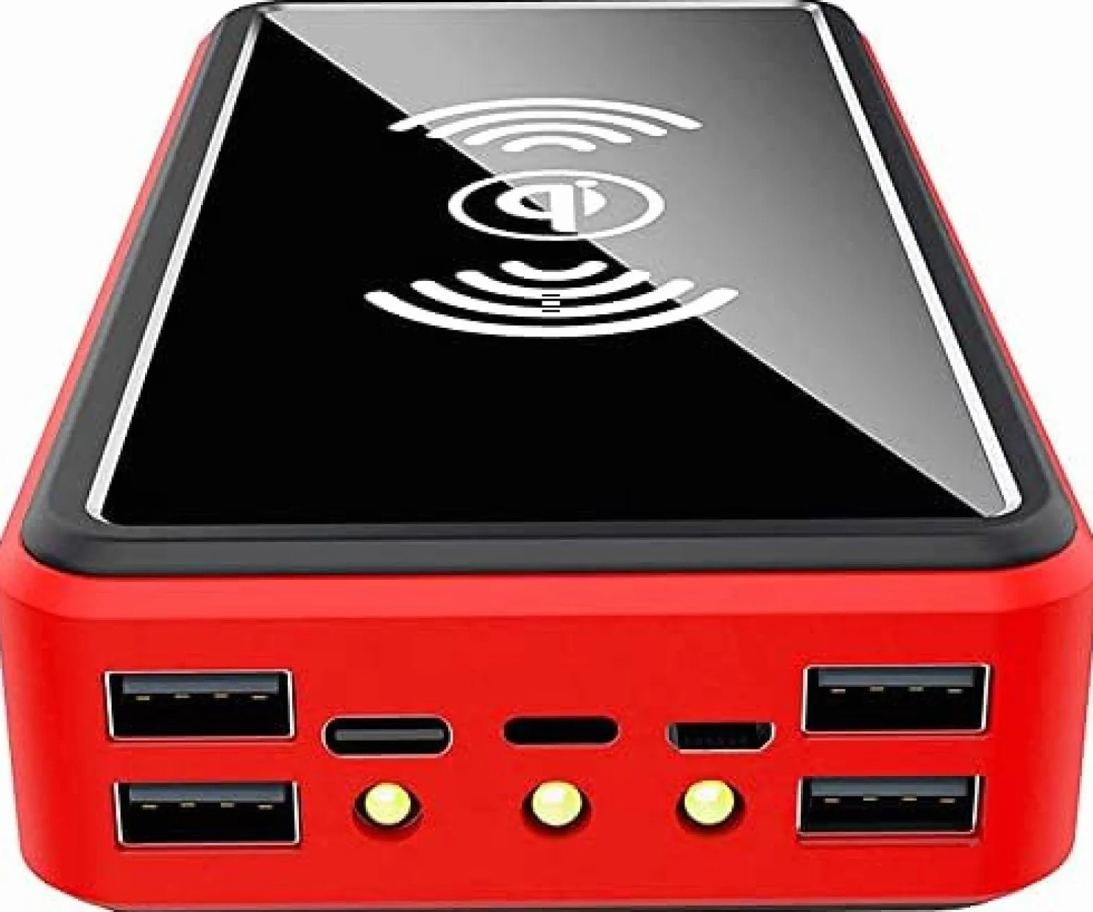Przenośna Bezprzewodowa Ładowarka Słoneczna O Pojemności 100 000 MAh - Bateria Zewnętrzna Ze Wskaźnikiem Stanu LED, Powerbank O Dużej Pojemności, Przenośne Power Banki PD USB C, Szybkie Ładowanie,