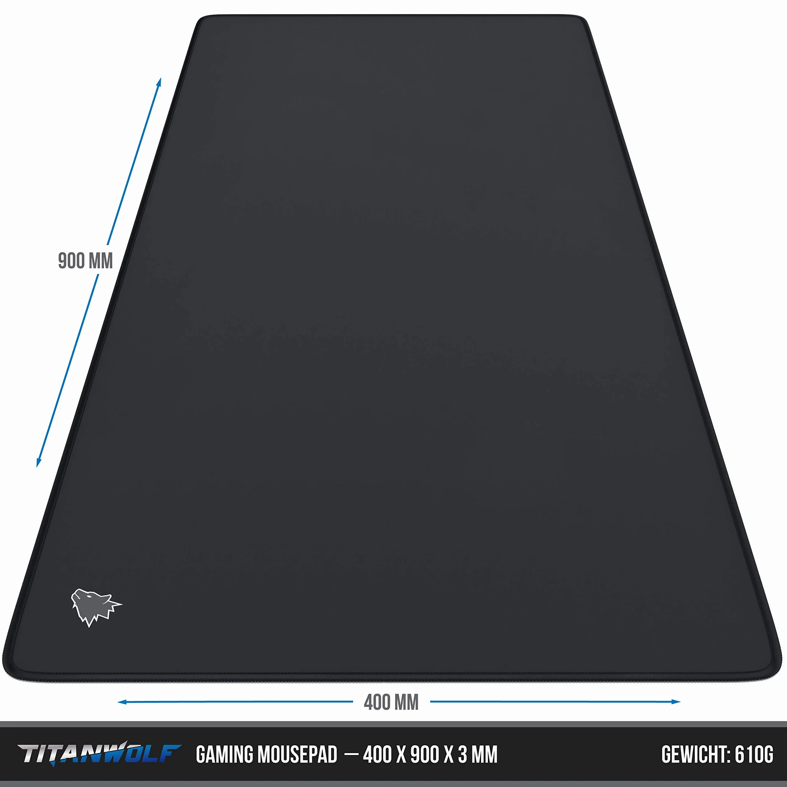 Podkładka pod Mysz Csl-Computer 90 x 40 cm Szary