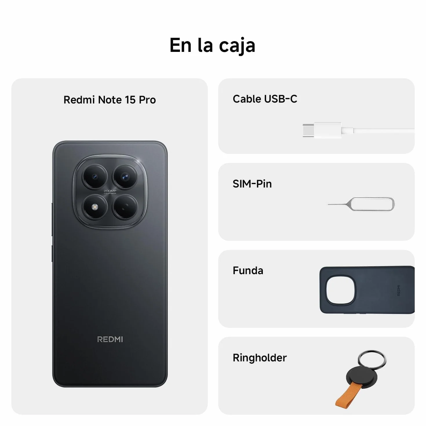 Xiaomi Smartfon Redmi Note 15 Pro 4G 8 GB / 256 GB Czarny Black