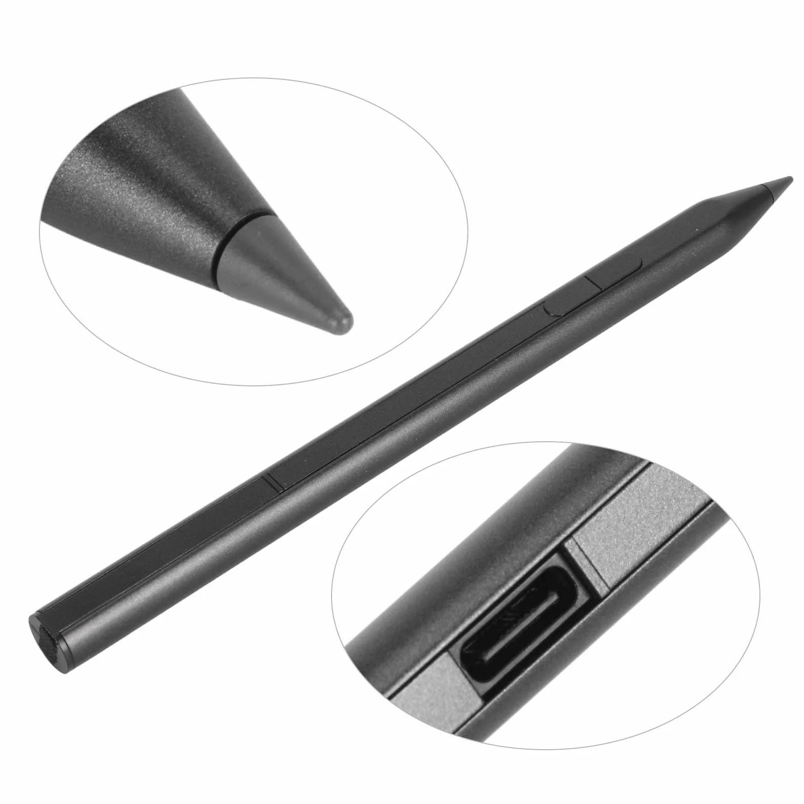 Rysik do Laptopa HP, Rysik Magnetyczny 4096 z czułością na Nacisk, Wymienne Pióro do Ekranów Dotykowych do HP Pavilion X360, Spectre X360, ENVY X360 itp.