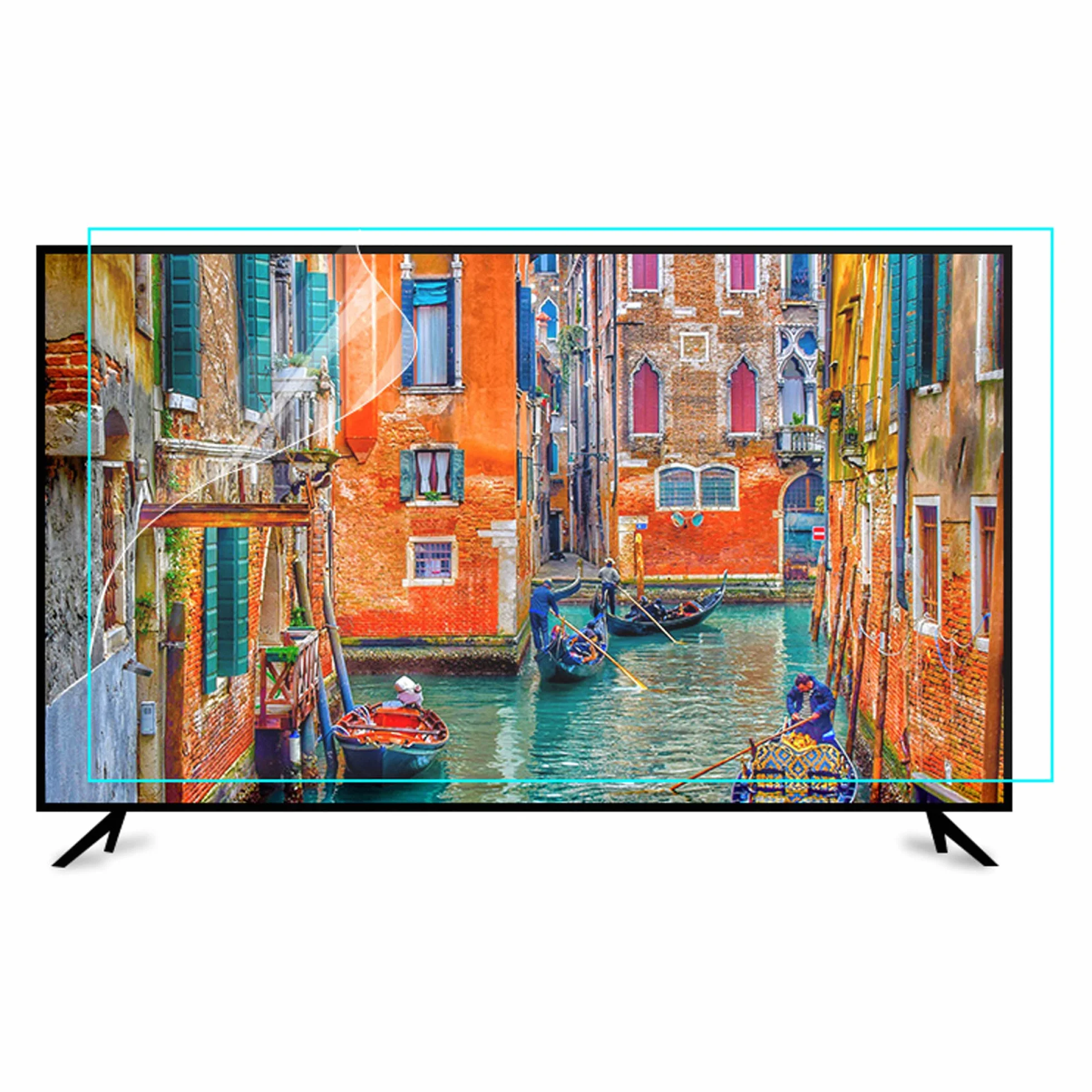 Osłona ekranu, od AntiBlue Light do 50 cali, matowa, przeciwodblaskowa folia bez bąbelków, zabezpieczająca wyświetlacz LCD odporna na zarysowania(50in 1095x616mm)