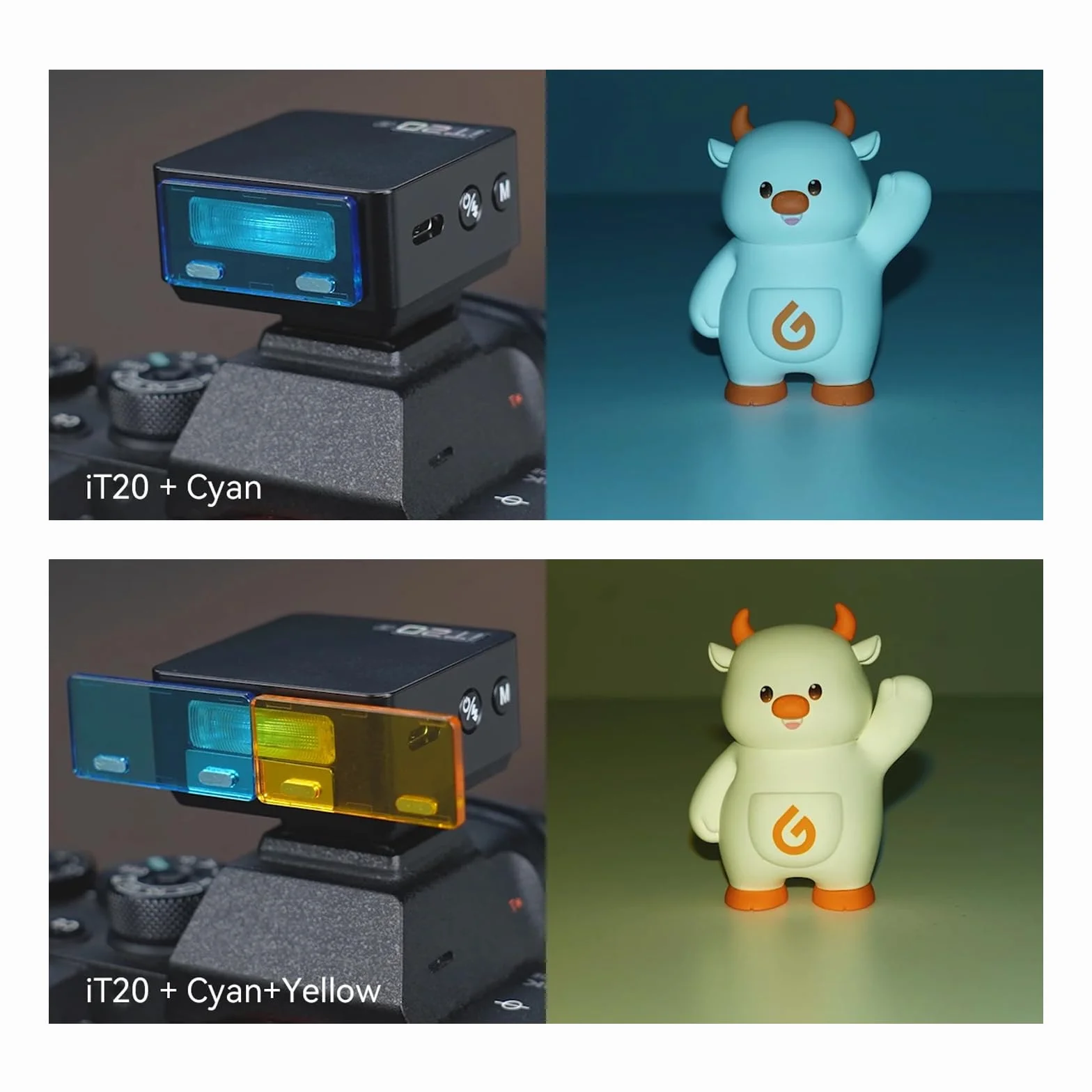 Godox MA01 Zestaw magnetyczny z arkuszami dyfuzorów, kratkami o strukturze plastra miodu, filtrami temperatury barwowej, filtrami kolorowymi, kreatywnymi akcesoriami do lamp błyskowych do zdjęć IT20