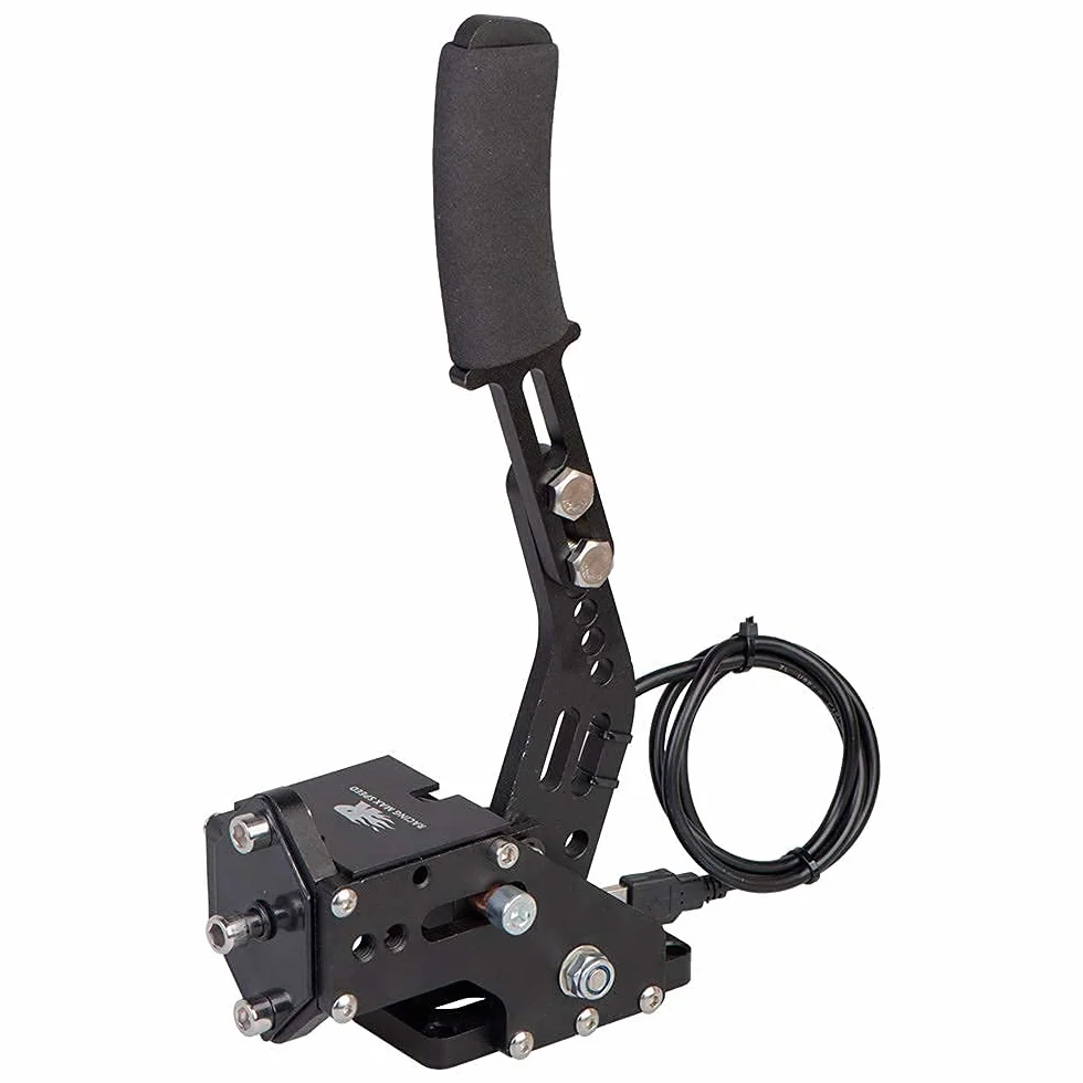 16-bitowe hamulce ręczne USB do gier wyścigowych, kompatybilne z Logitech G27 G29 Simulate Linear Brake – wysokość 30 cm (tylko system PC)
