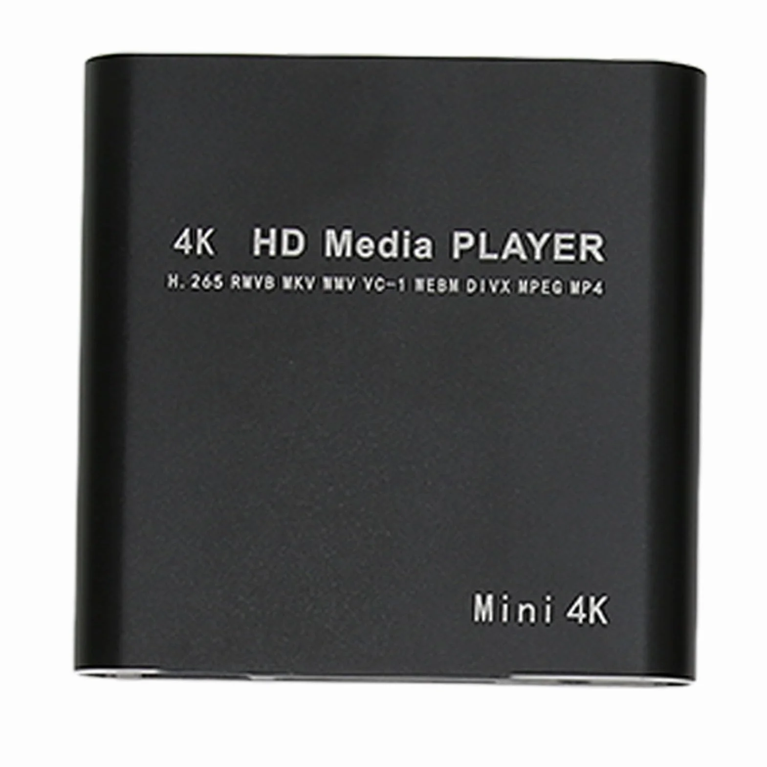 Mini Odtwarzacz Multimediów Strumieniowych MP28, Odtwarzacz Multimedialny 2K 4K HD z Pilotem, rozdzielczość 3840 X 2160 30 Hz, pamięć 4G, Odtwarzanie Wieloformatowe, Gniazdo Kart
