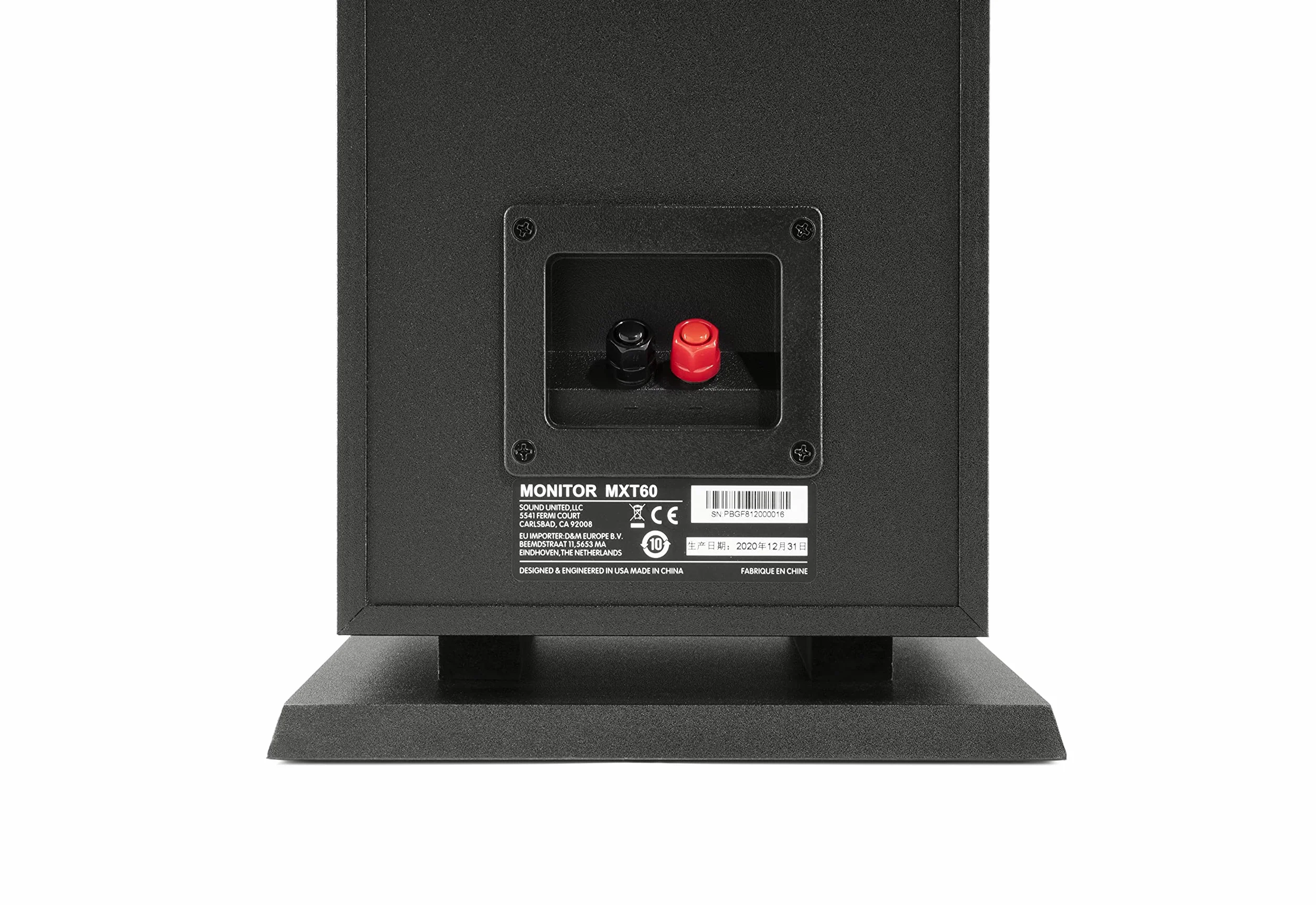 POLK AUDIO MXT60BK Głośnik, Czarny
