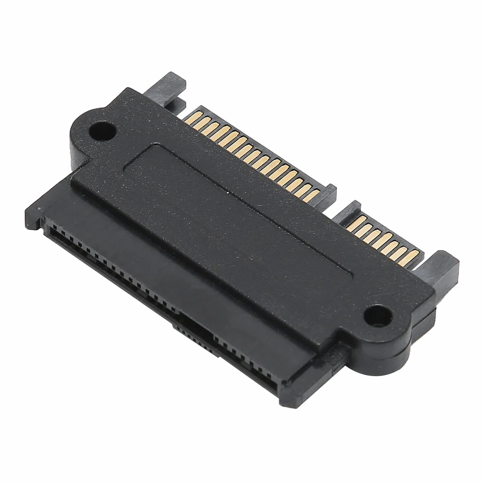 Konwerter SFF-8482 SAS na SATA 15PIN Czarna Obudowa Plastikowa