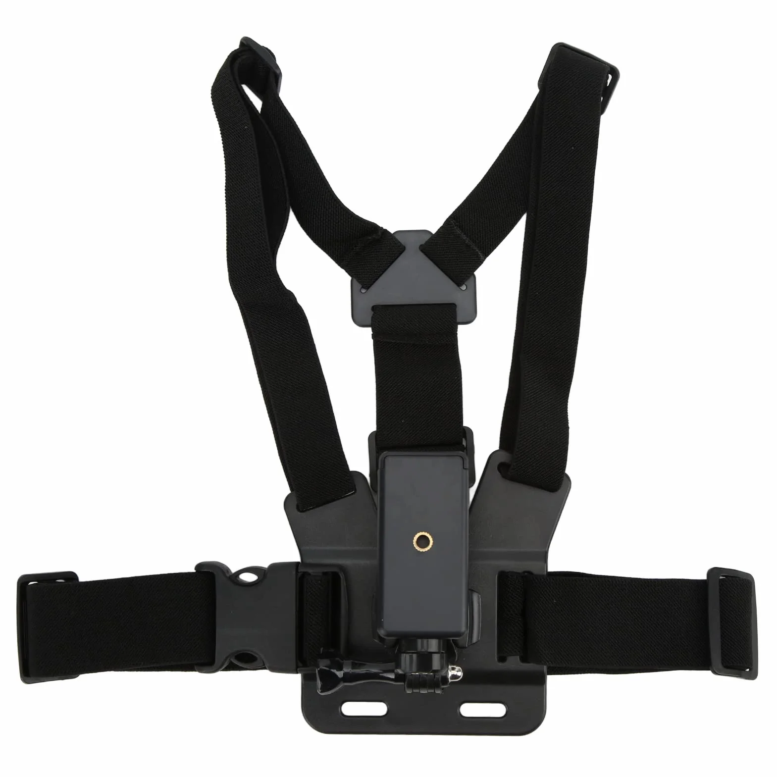 Telefon Komórkowy Selfie Chest Mount, Regulowany Uchwyt na Telefon Komórkowy Pasek Uprzęży, Selfie Chest Mount Strap Adapter Pasa Kompatybilny z Większością Smartfonów
