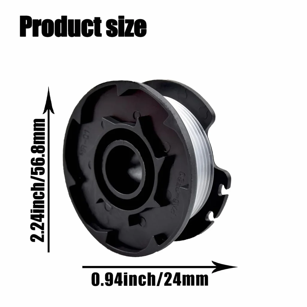 4 sztuki szpula żyłki GE-CT 18/28 Li do podkaszarki Ø 1,65 mm x 4 m pasuje do podkaszarki GE-CT 18/28 Li TC
