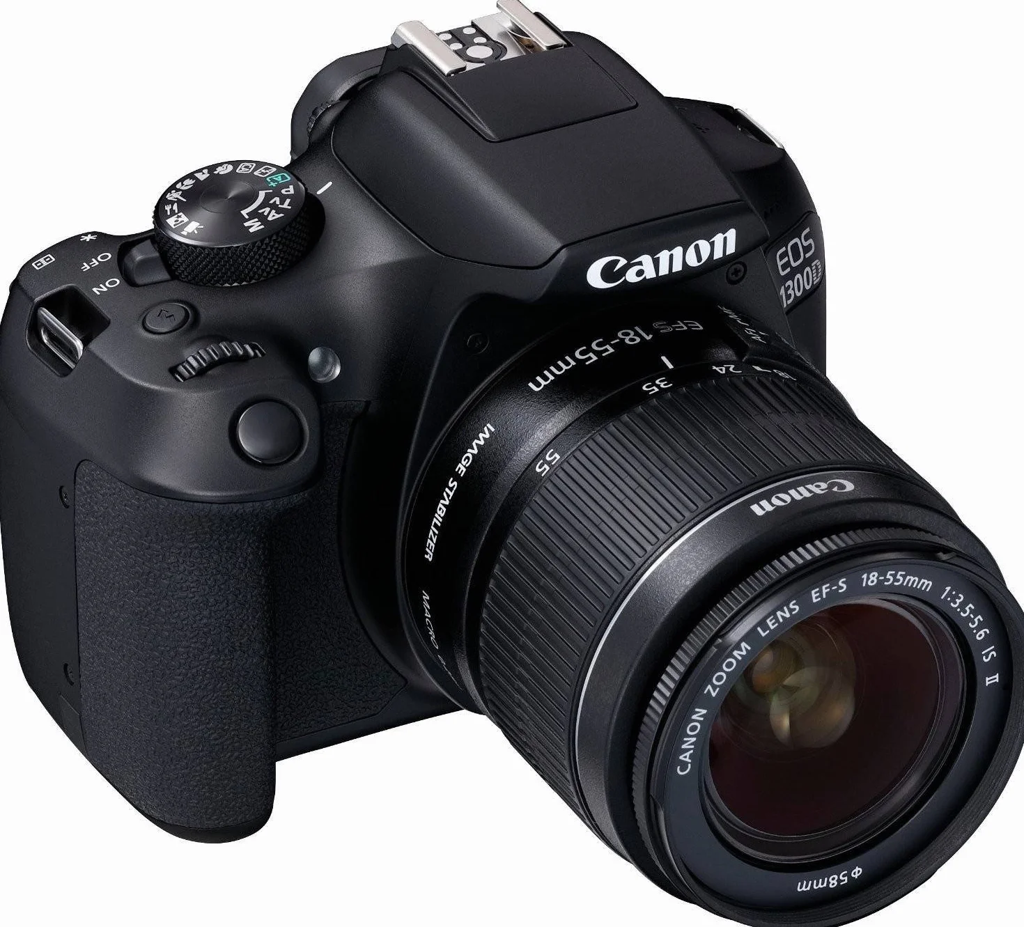 Canon EOS 1300D EFS18-55 IS lustrzanka lustrzana), czarna