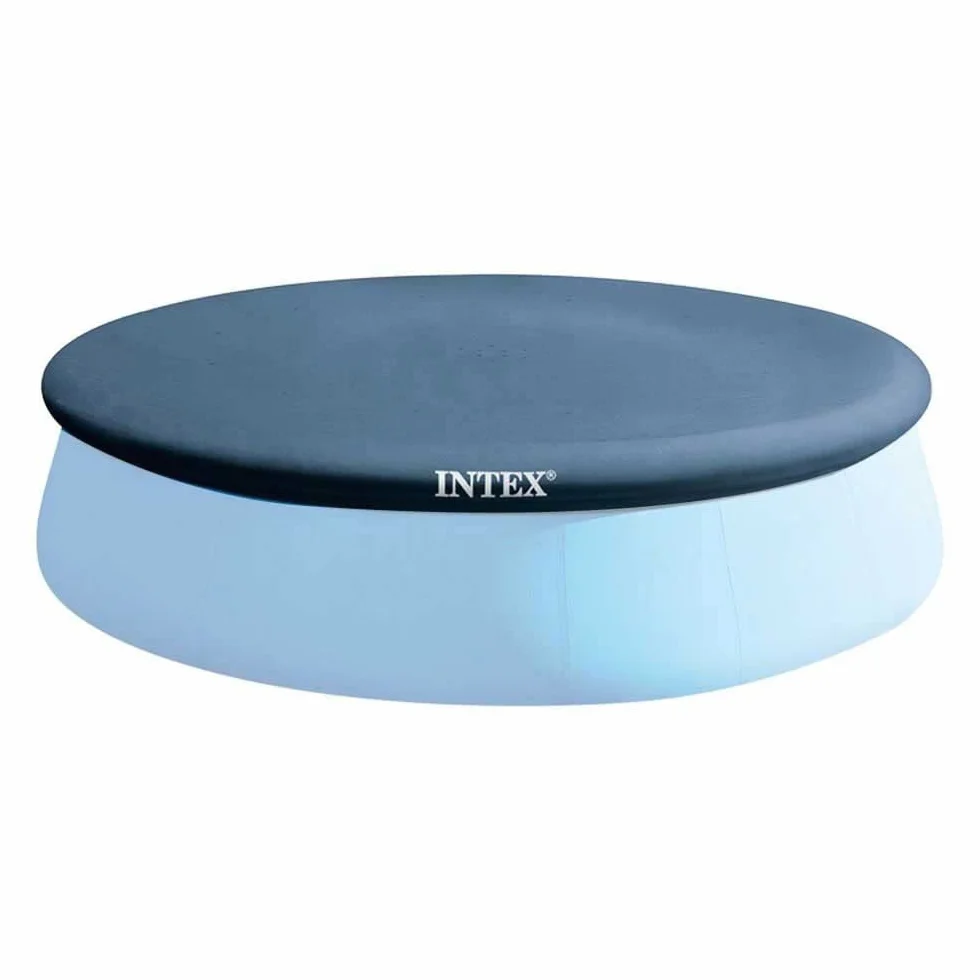 Intex 28020 Pokrowiec na basen Easy, PVC, niebieski, 244 cm