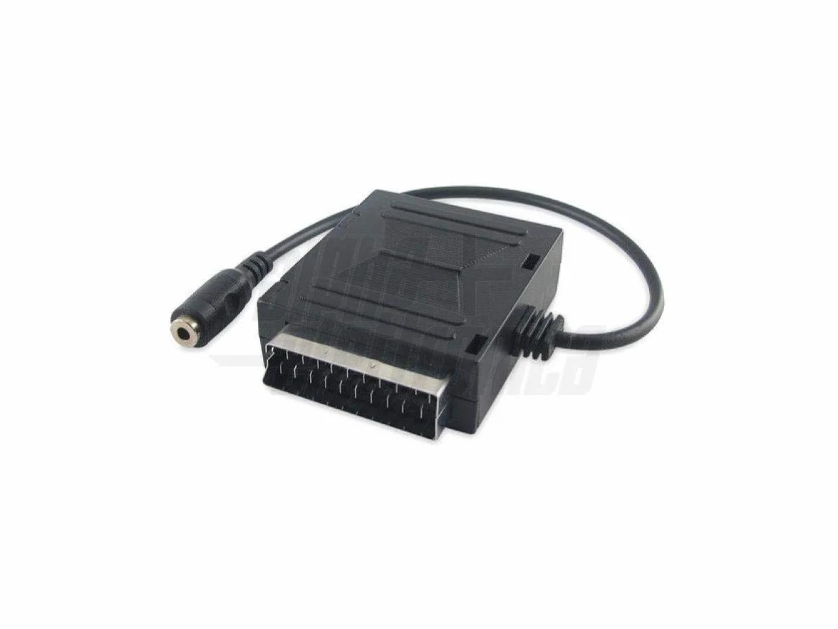 Adapter Scart – gniazdo stereo jack 3,5 mm do telewizora