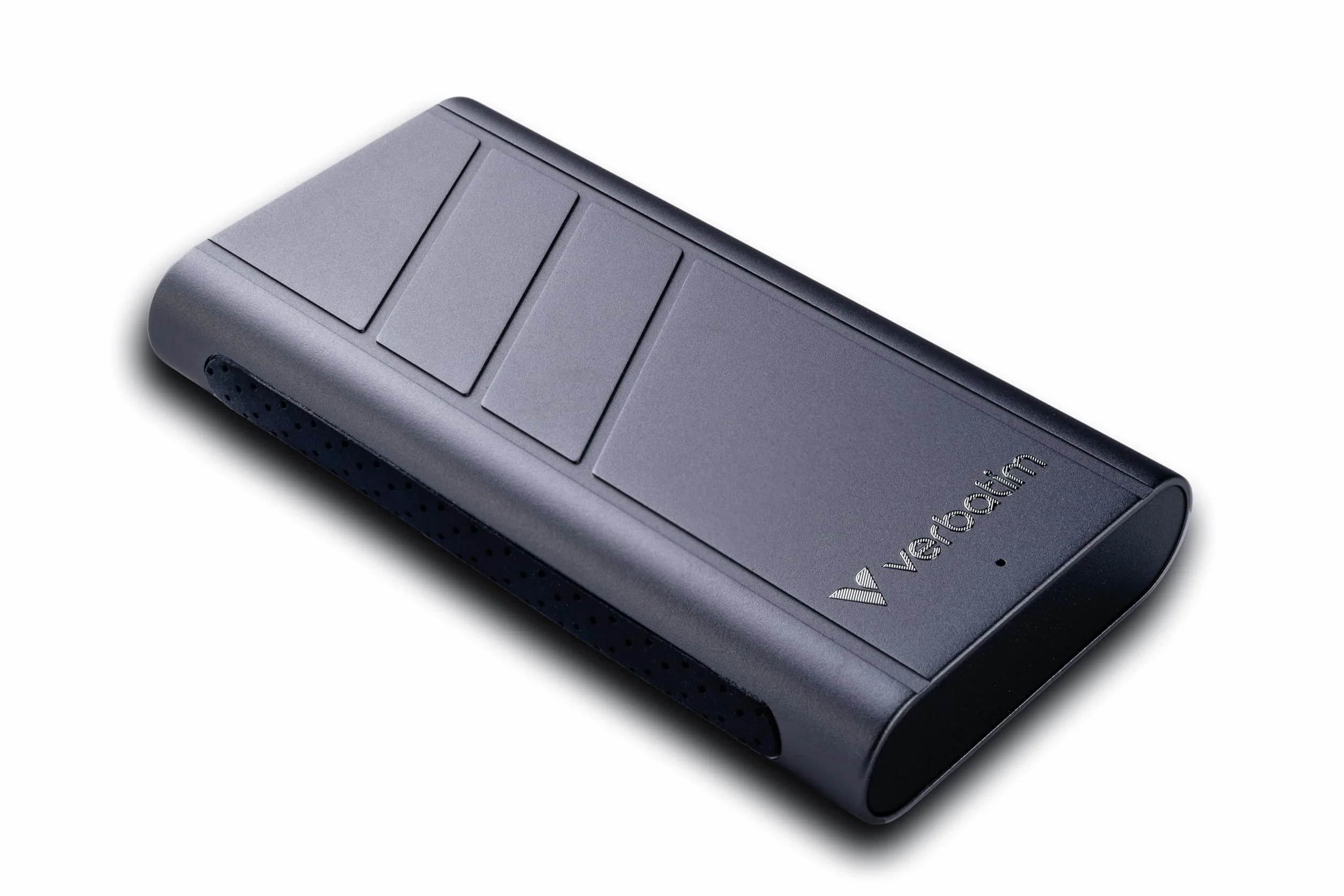 Verbatim TurboMetal Portable SSD, 1 TB, bardzo szybki, odczyt do 3700 MB/s, zapis do 3600 MB/s, zewnętrzny dysk twardy USB 4.0, 40 Gbps, do komputerów Mac, PC, laptopów, smartfonów i konsol do gier