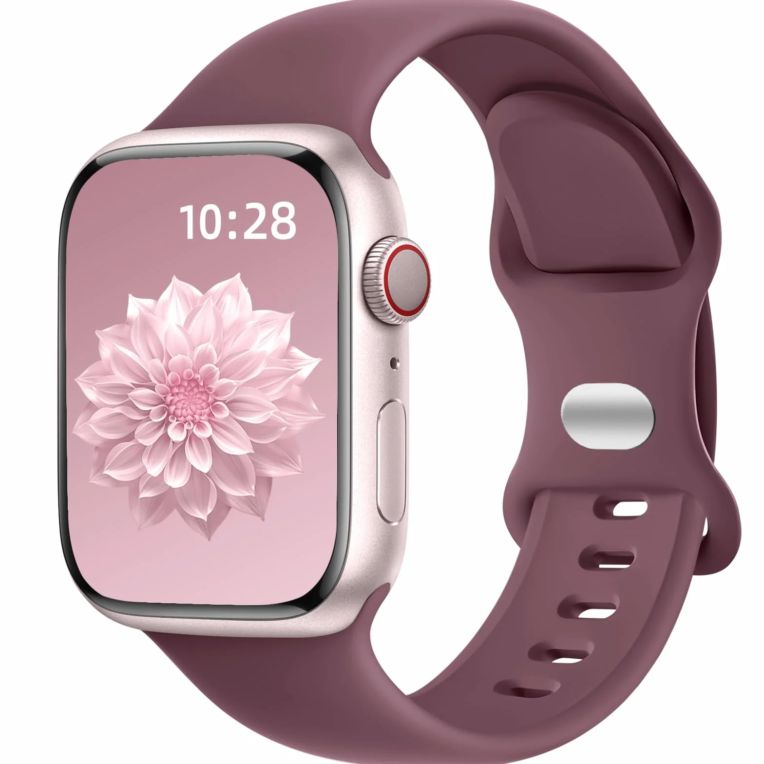Dirrelo Pasek kompatybilny z Apple Watch 42 mm, 41 mm, 40 mm, 38 mm, 46 mm, 45 mm, 44 mm, 42 mm, 49 mm, dla kobiet i mężczyzn, miękki silikonowy pasek sportowy do iWatch SE Ultra 2 Series 10 9 8 7 6 5